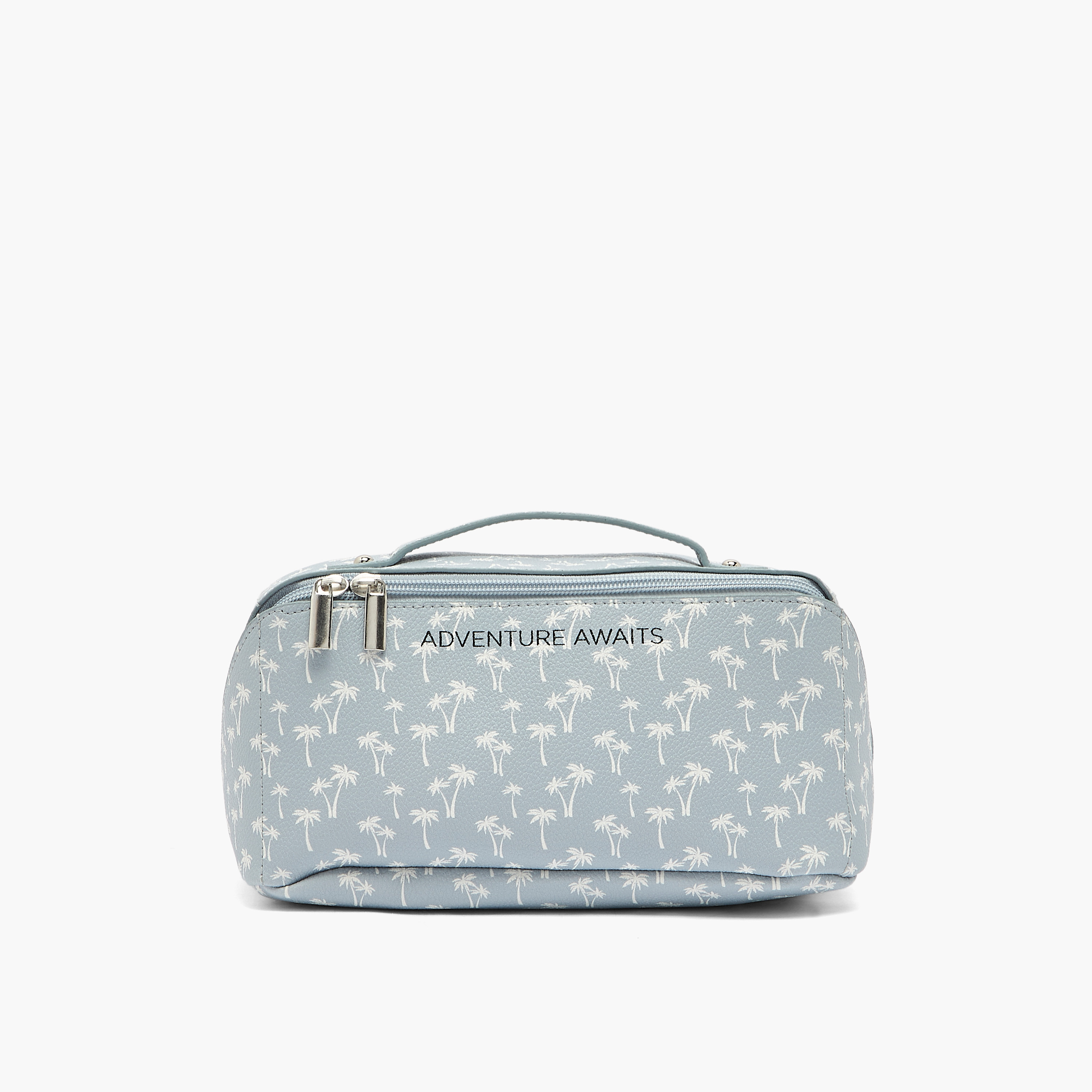 Findz Floral Print Travel Organizer with Zip Closure-travel-accessories-image-1