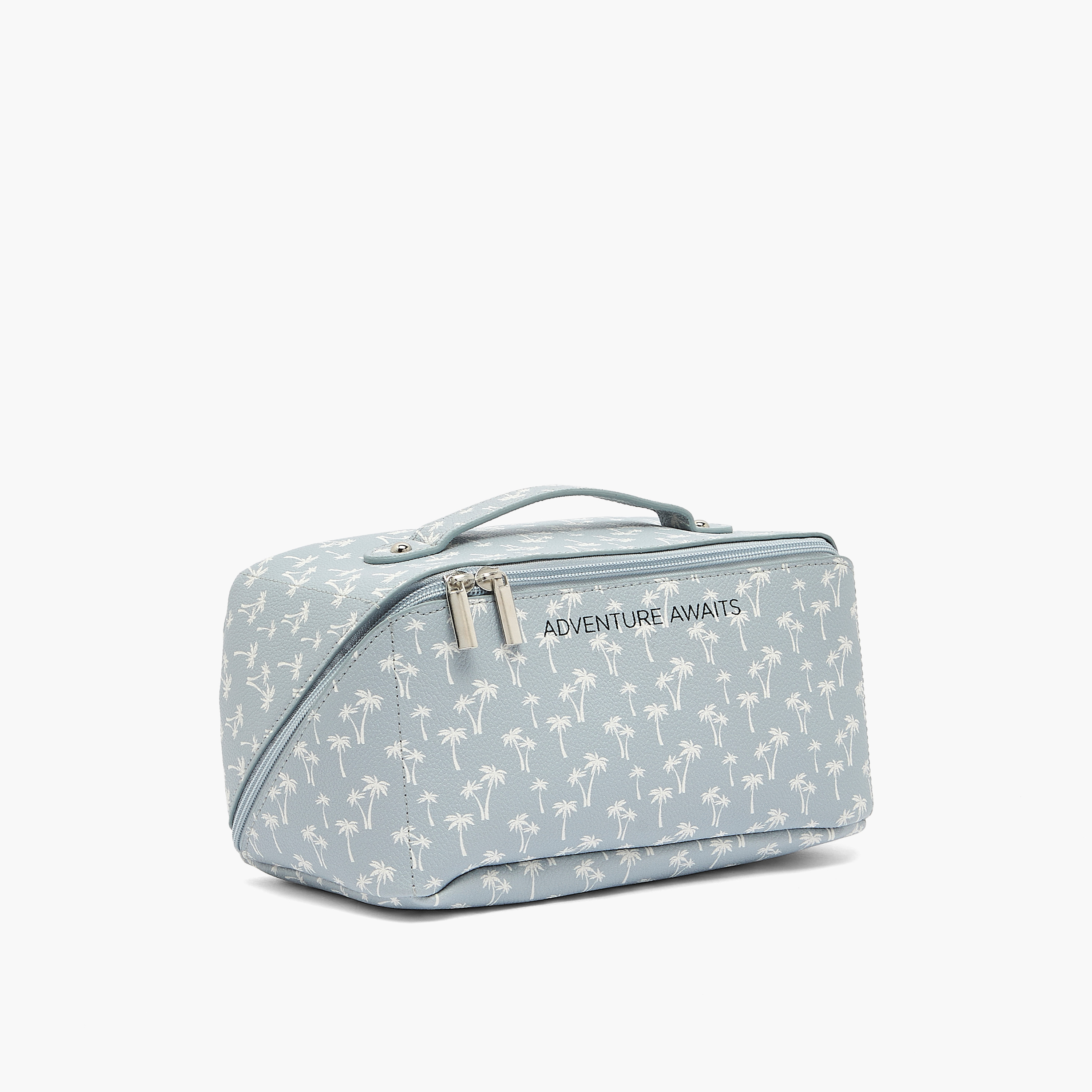 Findz Floral Print Travel Organizer with Zip Closure-travel-accessories-image-2