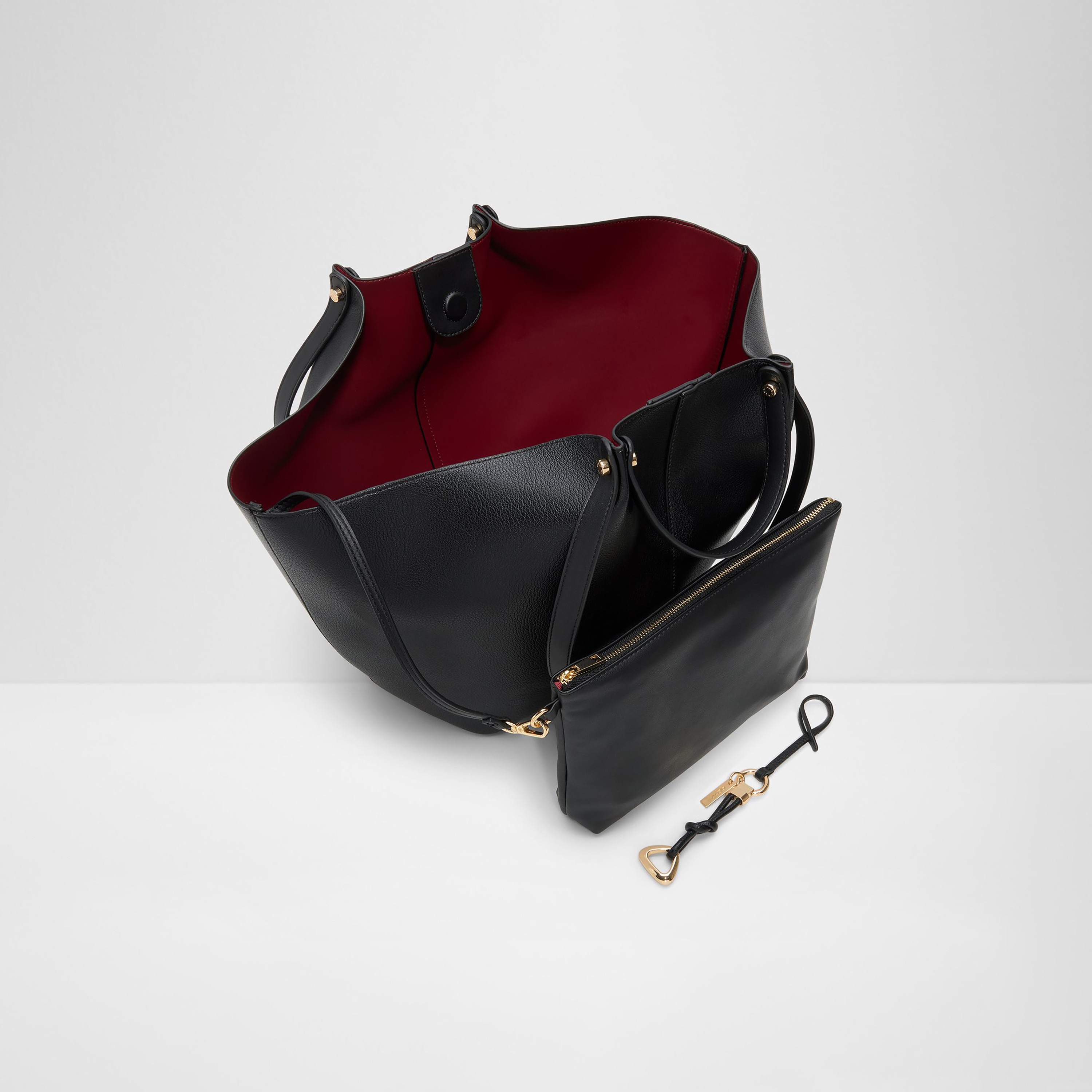حقيبة ألدو ماريدا سادة بمقبضين وحقيبة صغيرة بإغلاق مغناطيسي وحزام قابل للفصل-women-bagsandwallets-handbags-image-3