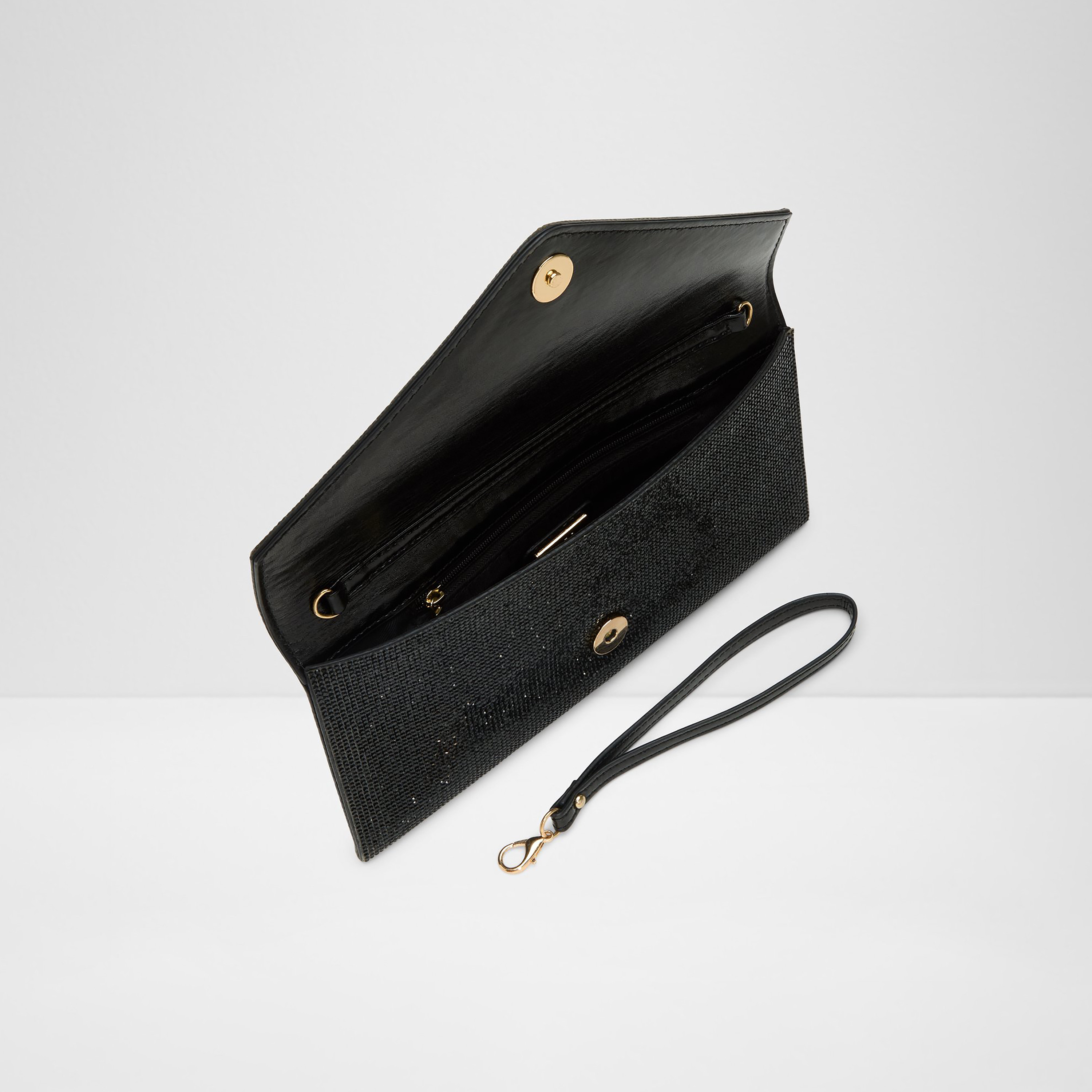 Aldo Mallasvex Textured Sling Bag with Flap Closure and Detachable Strap-women-bagsandwallets-handbags-image-3