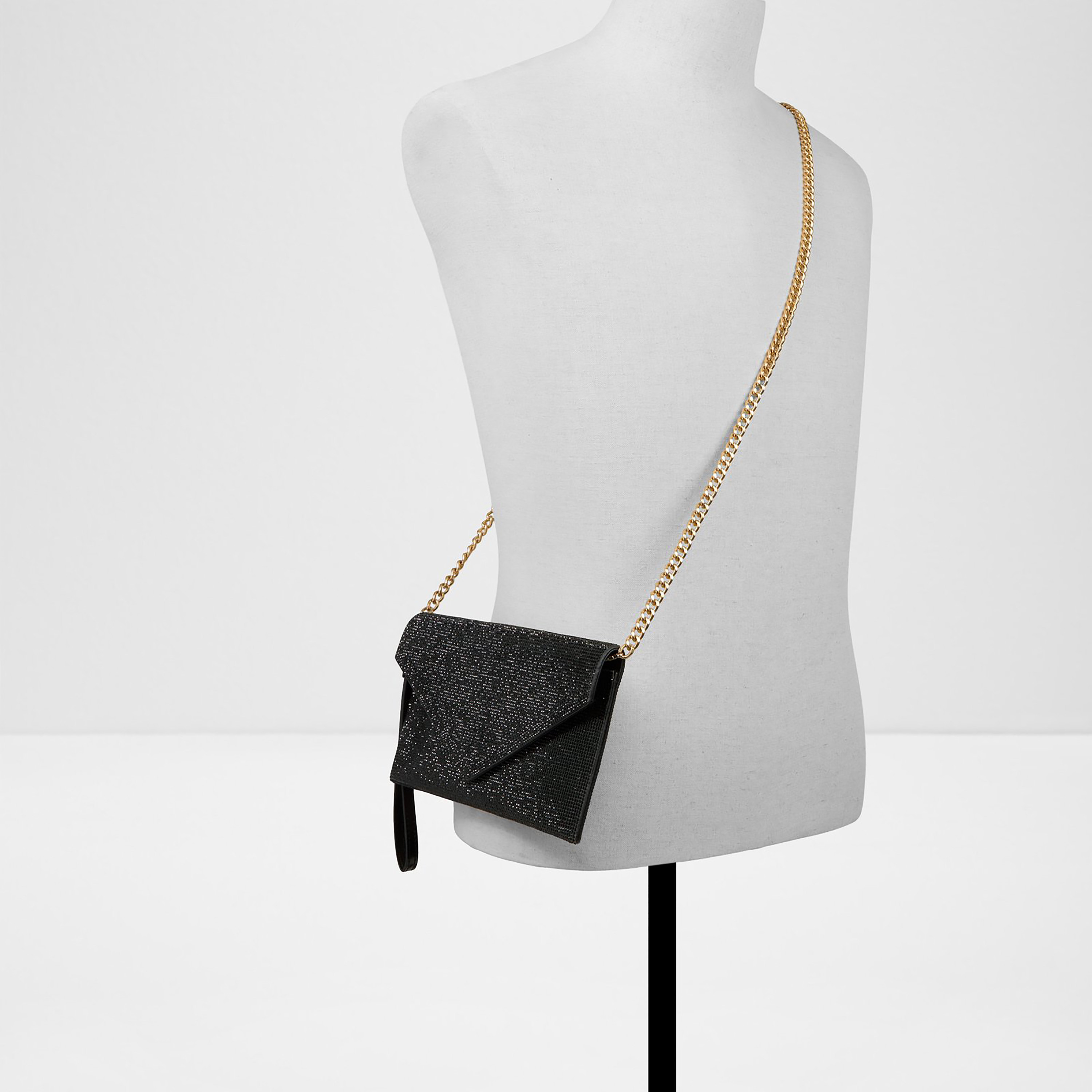 Aldo Mallasvex Textured Sling Bag with Flap Closure and Detachable Strap-women-bagsandwallets-handbags-image-4