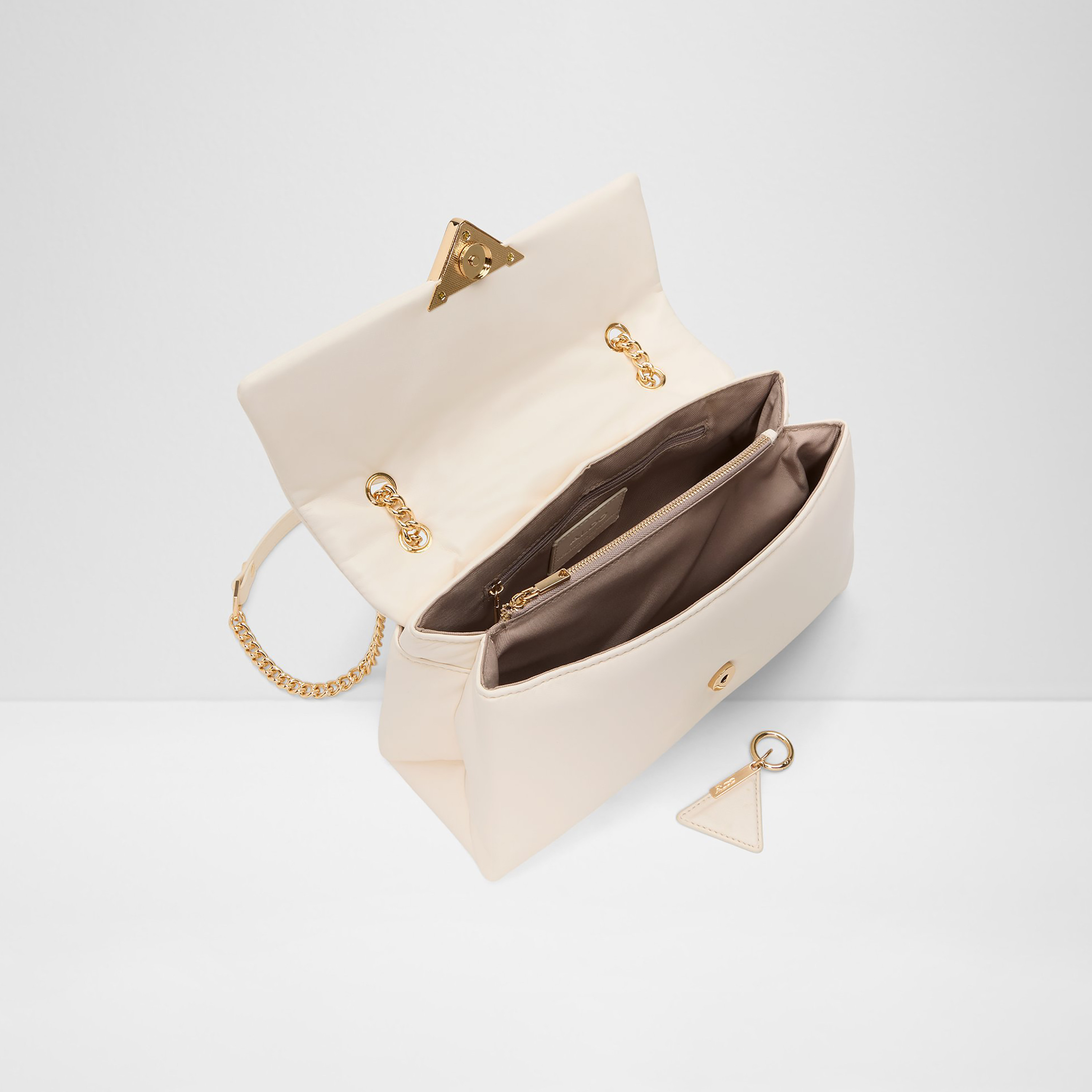 Aldo Plain Crossbody Bag with Flap Closure and Non-Detachable Strap-women-bagsandwallets-handbags-image-3