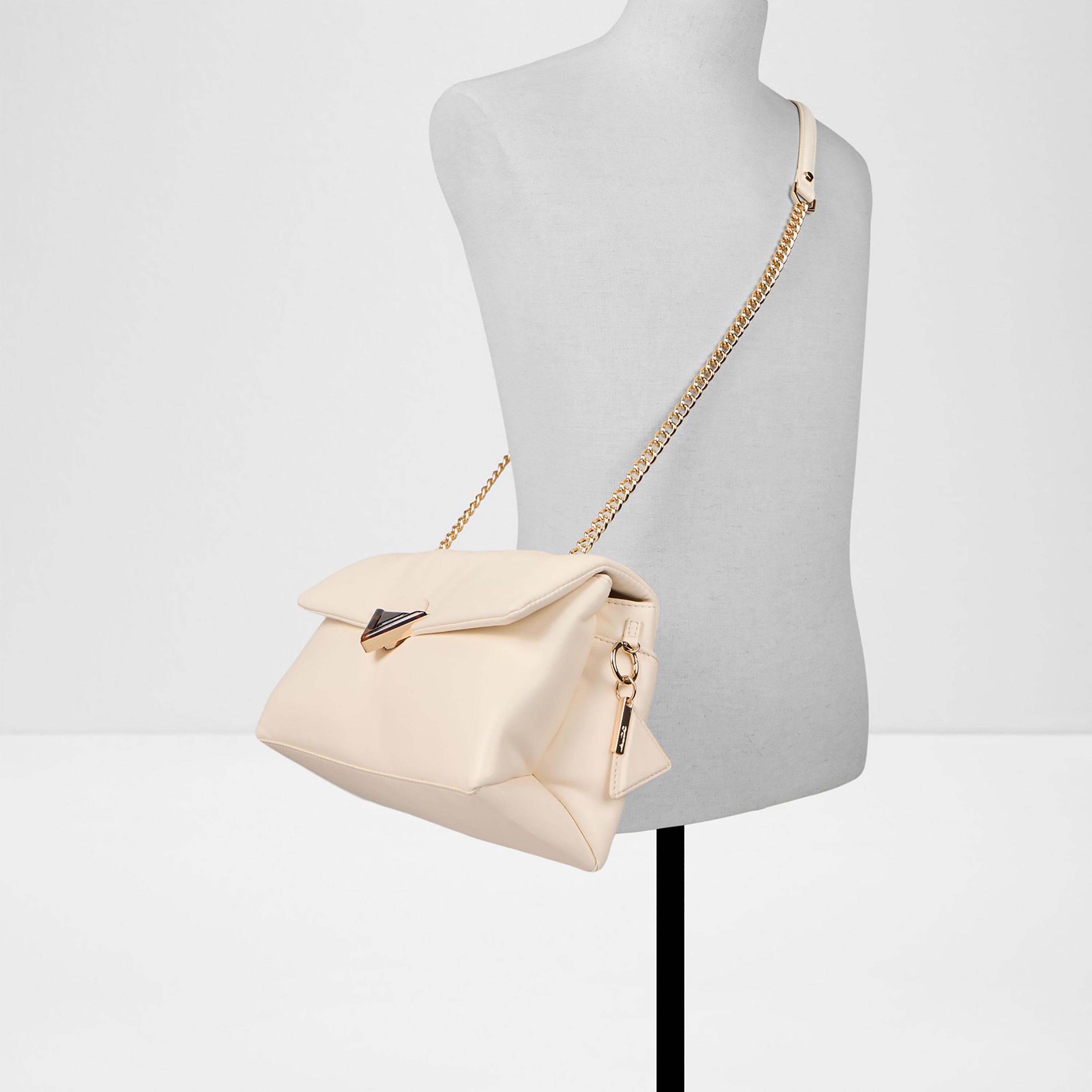 Aldo Plain Crossbody Bag with Flap Closure and Non-Detachable Strap-women-bagsandwallets-handbags-image-4