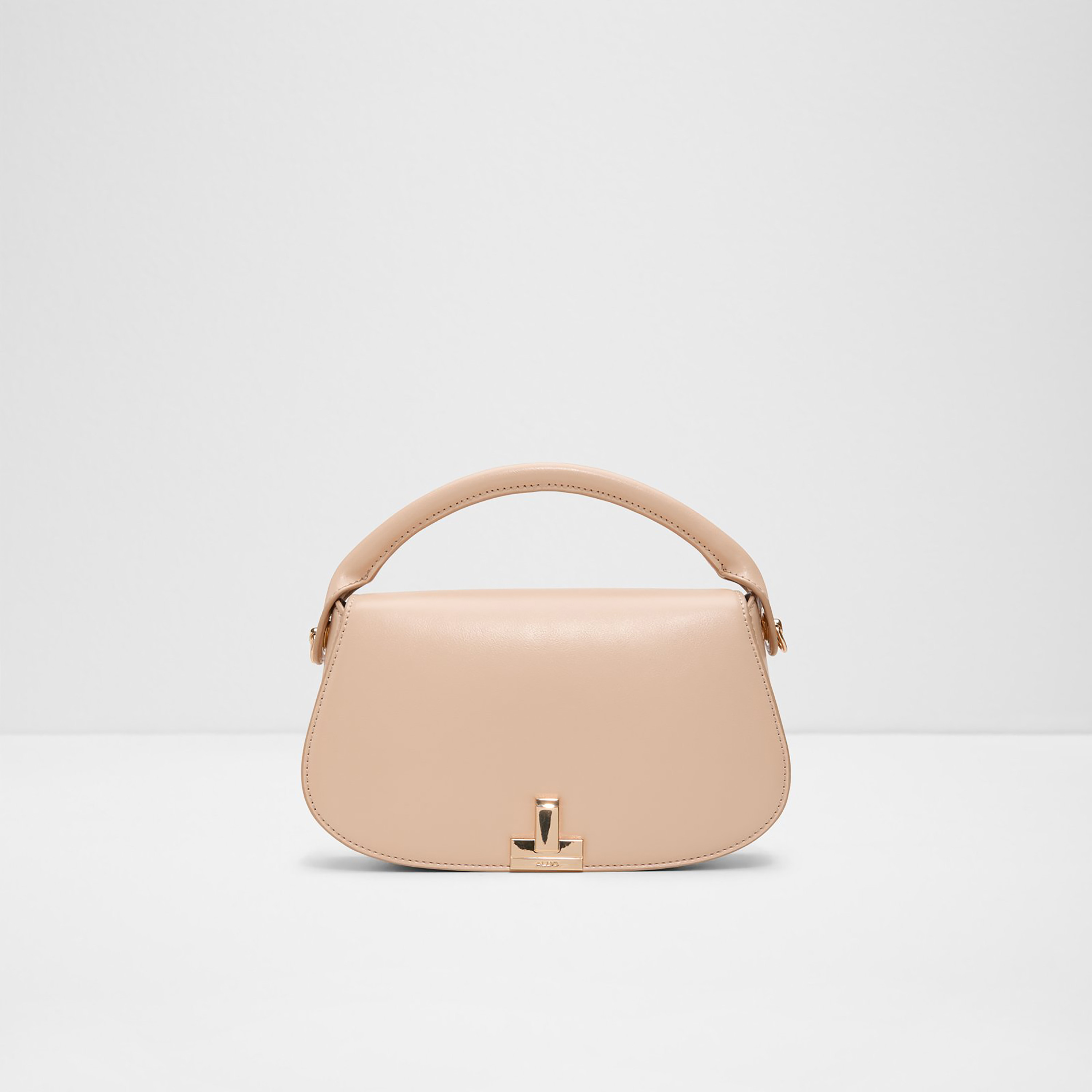 Aldo Willamae Plain Single Handle Handheld Bag with Flap Closure & Adjustable Strap-women-bagsandwallets-handbags-image-1