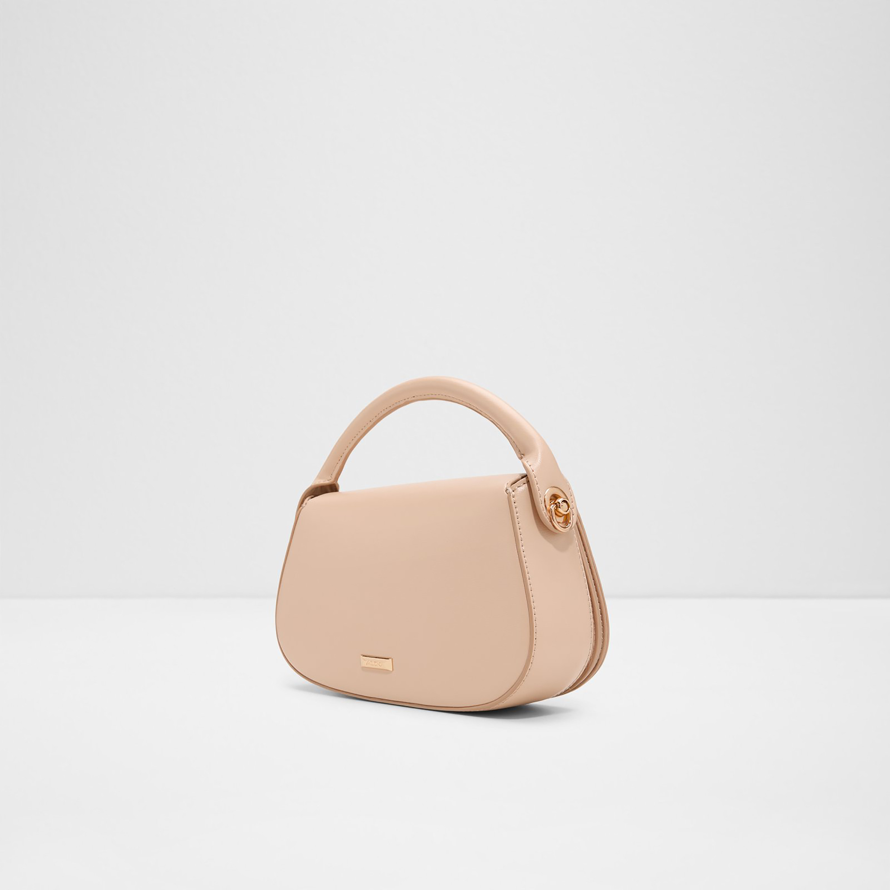 Aldo Willamae Plain Single Handle Handheld Bag with Flap Closure & Adjustable Strap-women-bagsandwallets-handbags-image-2