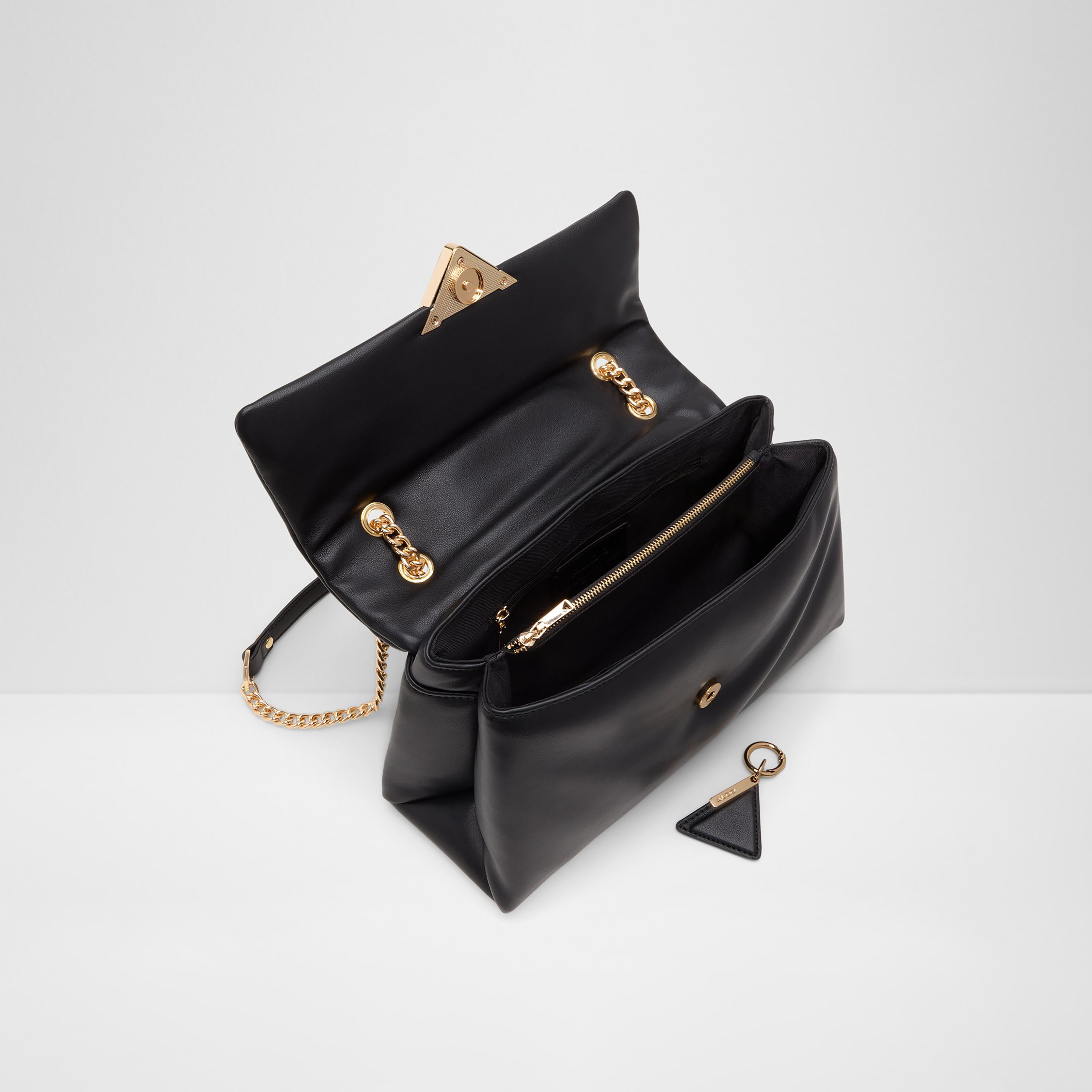 Aldo Plain Sling Bag with Flap Closure and Non-Detachable Strap-women-bagsandwallets-handbags-image-3