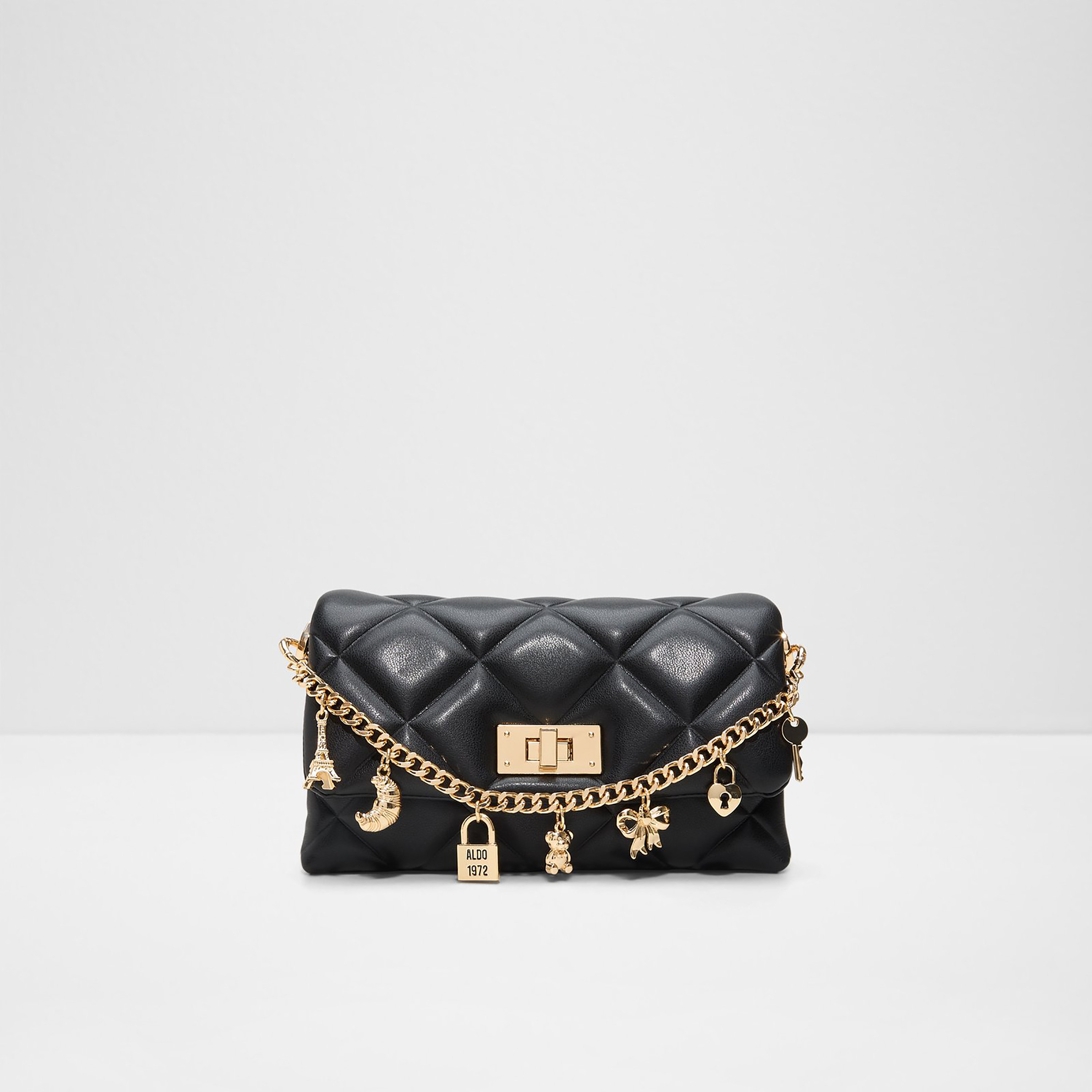 حقيبة كتف مبطنة من ألدو ليينا مزودة بقفل دوار وحزام قابل للفصل-women-bagsandwallets-handbags-image-1