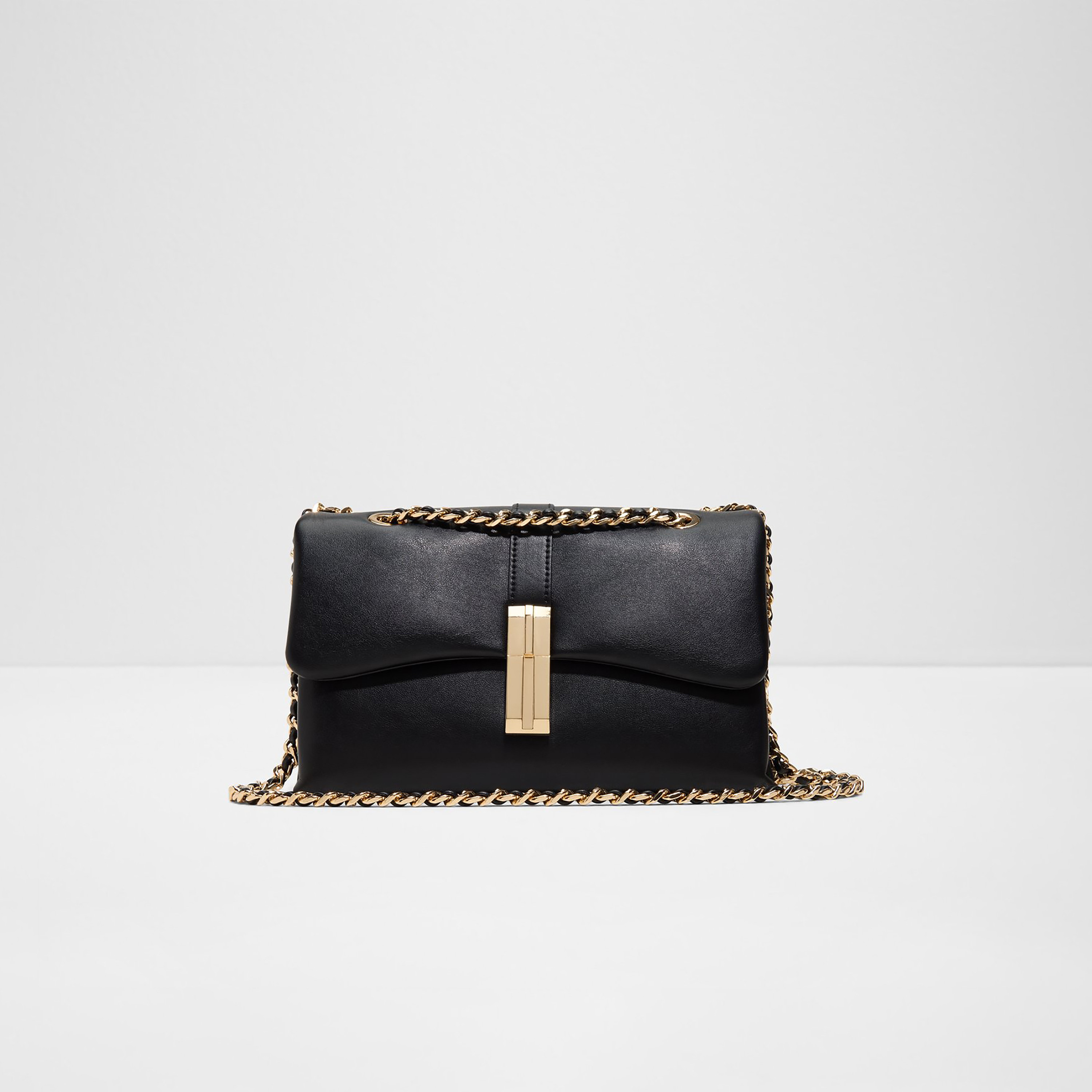 Aldo Alicie Plain Sling Bag with Flap Closure and Non-Detachable Strap-women-bagsandwallets-handbags-image-1