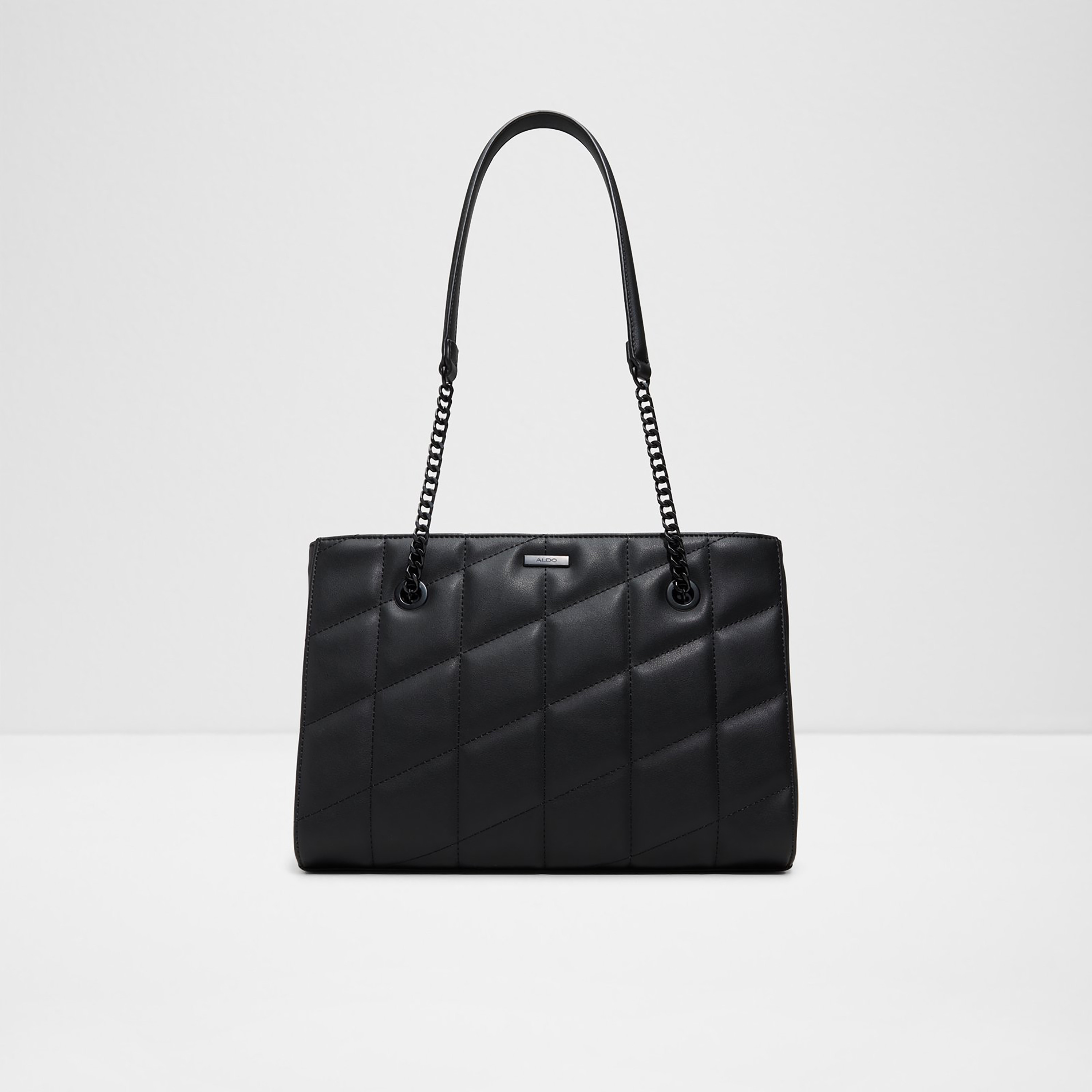 حقيبة يد مبطنة من ألدو ميرويد بمقبضين وسحاب للإغلاق وأحزمة للكتف-women-bagsandwallets-handbags-image-1