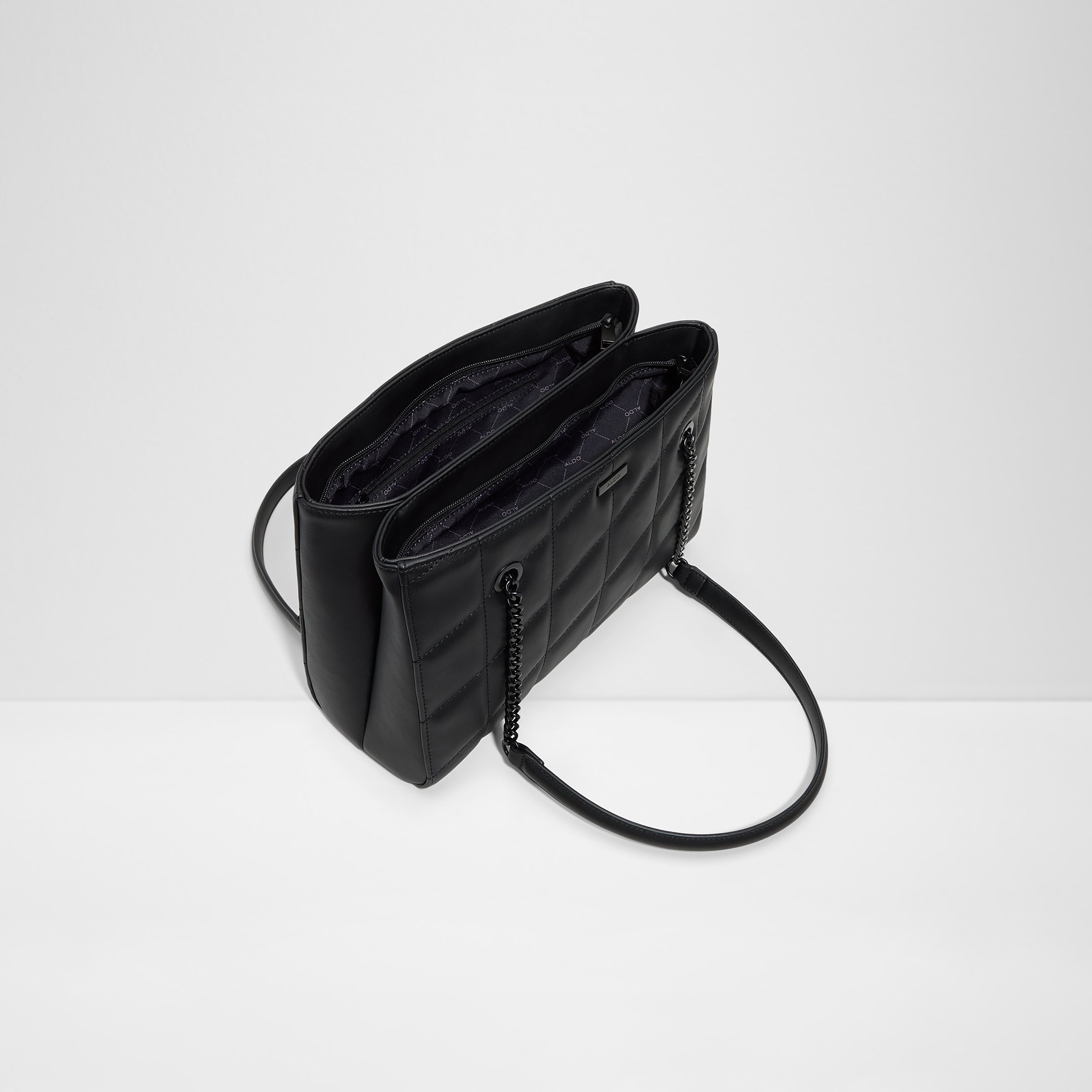 حقيبة يد مبطنة من ألدو ميرويد بمقبضين وسحاب للإغلاق وأحزمة للكتف-women-bagsandwallets-handbags-image-3