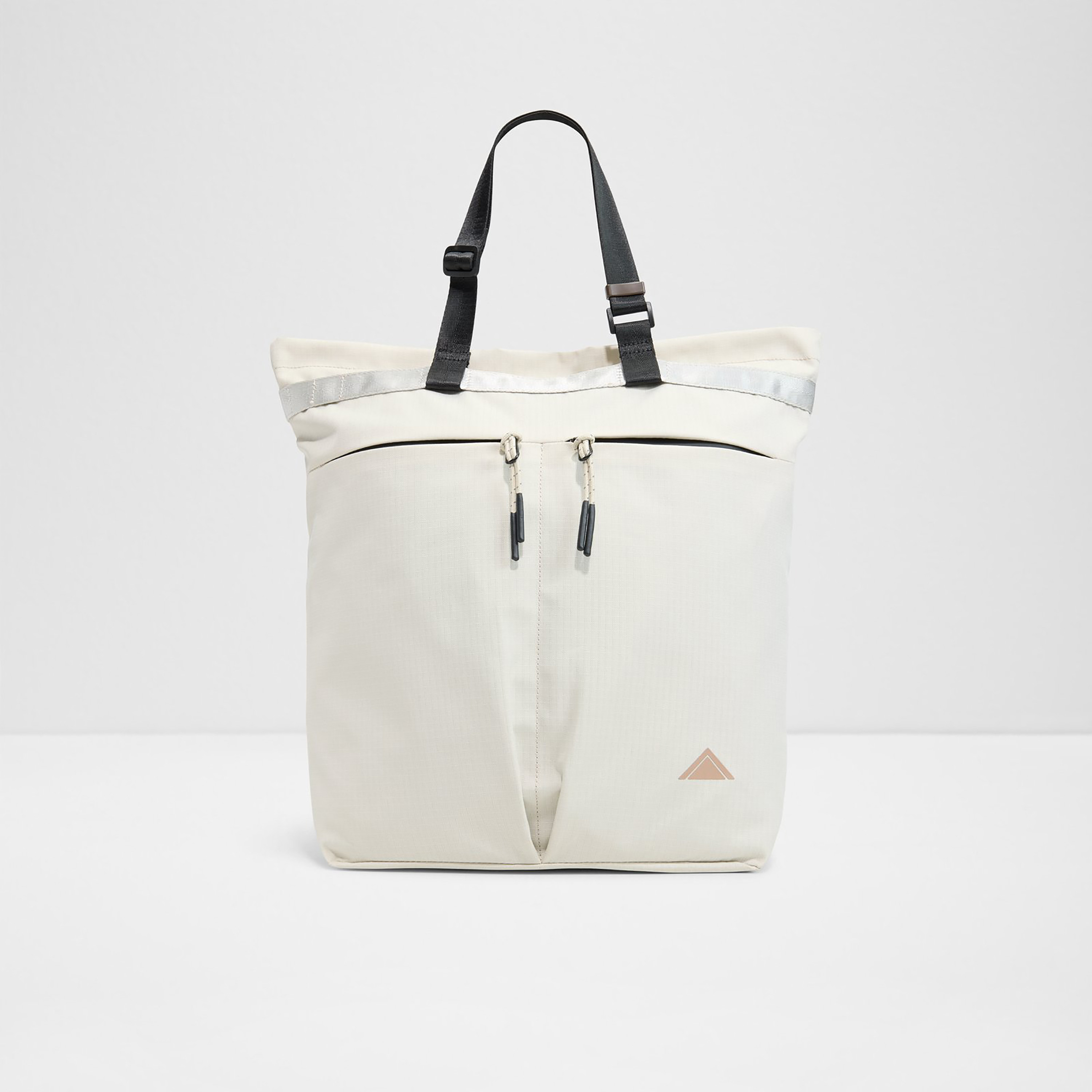 Aldo Ibiliwyr Plain Webbing Handle Backpack with Zip Closure & Adjustable Strap-men-bags-image-1