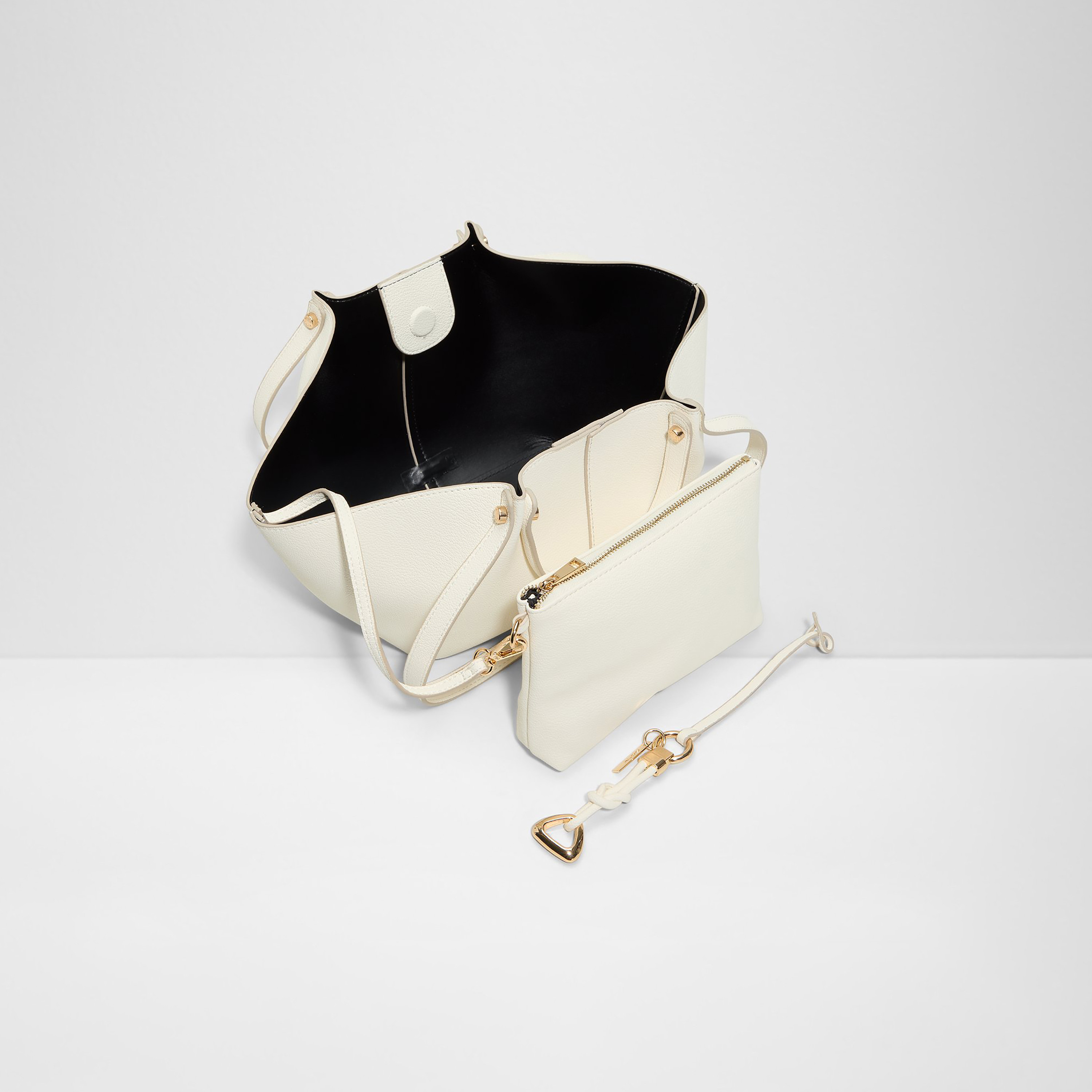 Aldo Meava Plain Double Handle Tote Bag with Magnetic Closure-women-bagsandwallets-handbags-image-3