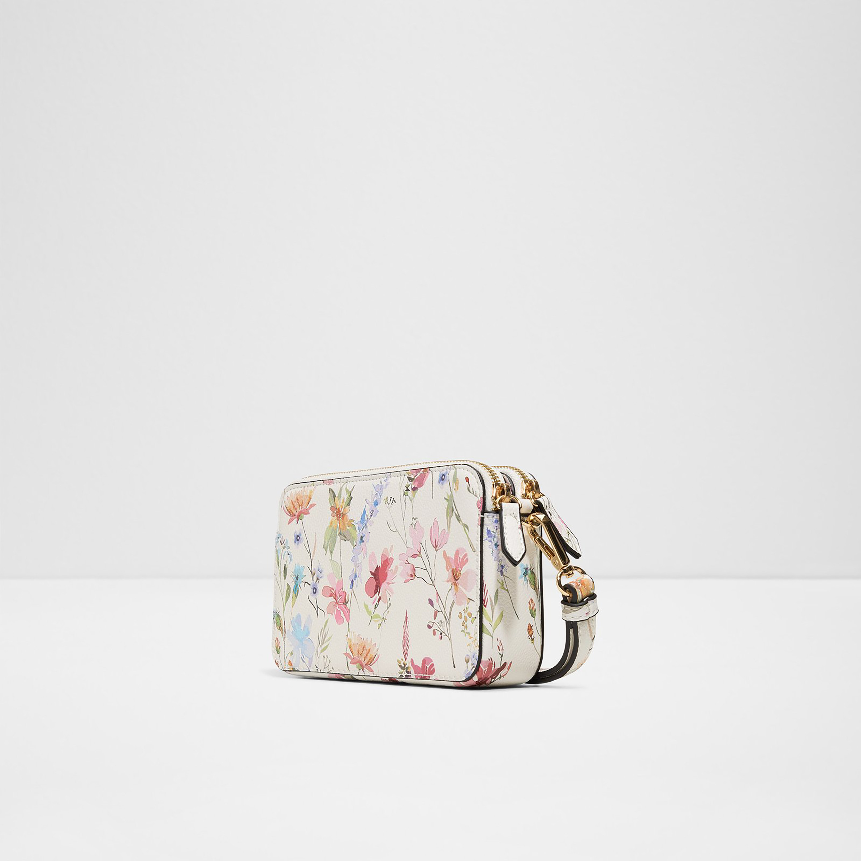 Aldo Ggaby Floral Printed Crossbody Bag with Zip Closure and Adjustable Strap-women-bagsandwallets-handbags-image-2