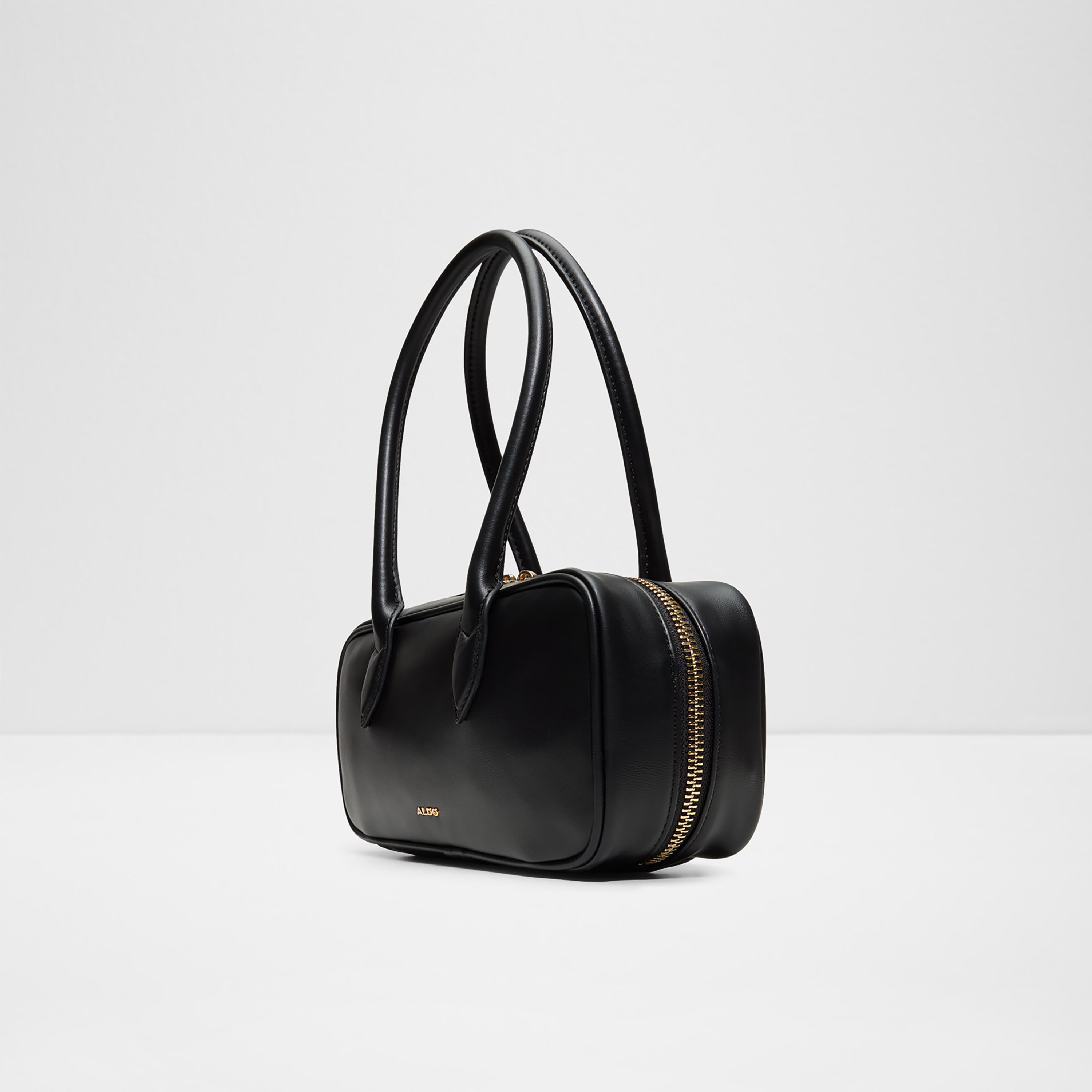 Aldo Daystrom Plain Double Handle Shoulder Bag with Zip Closure-women-bagsandwallets-handbags-image-2