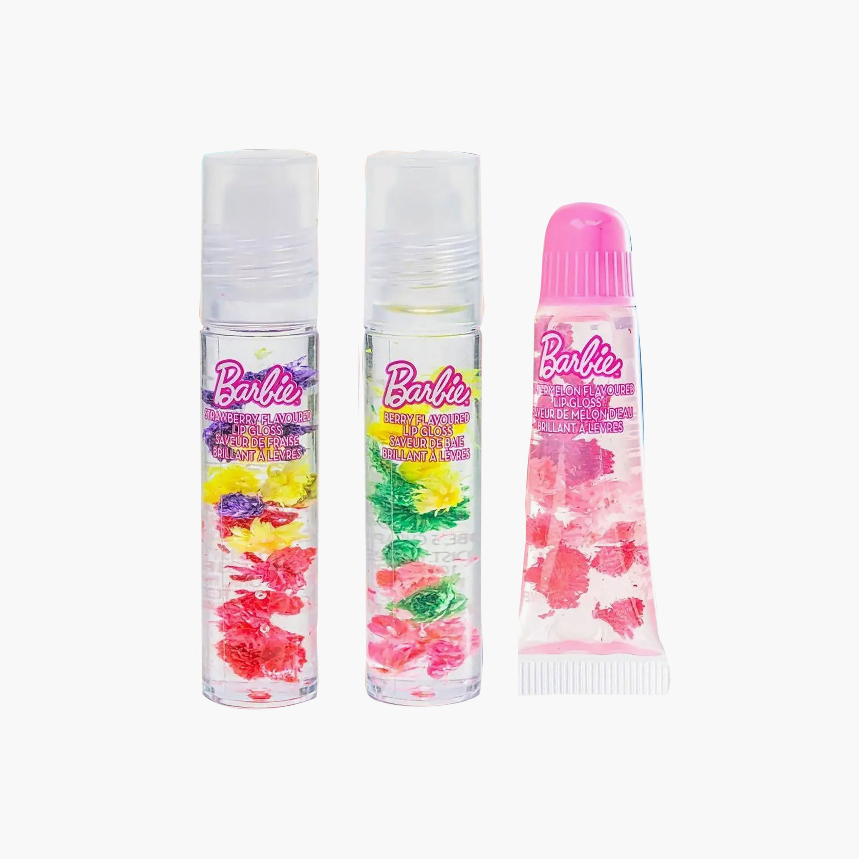 Set of 3 Townley Plant Base Floral Lip Gloss-toys-roleplay-makeupandcosmeticsets-image-1
