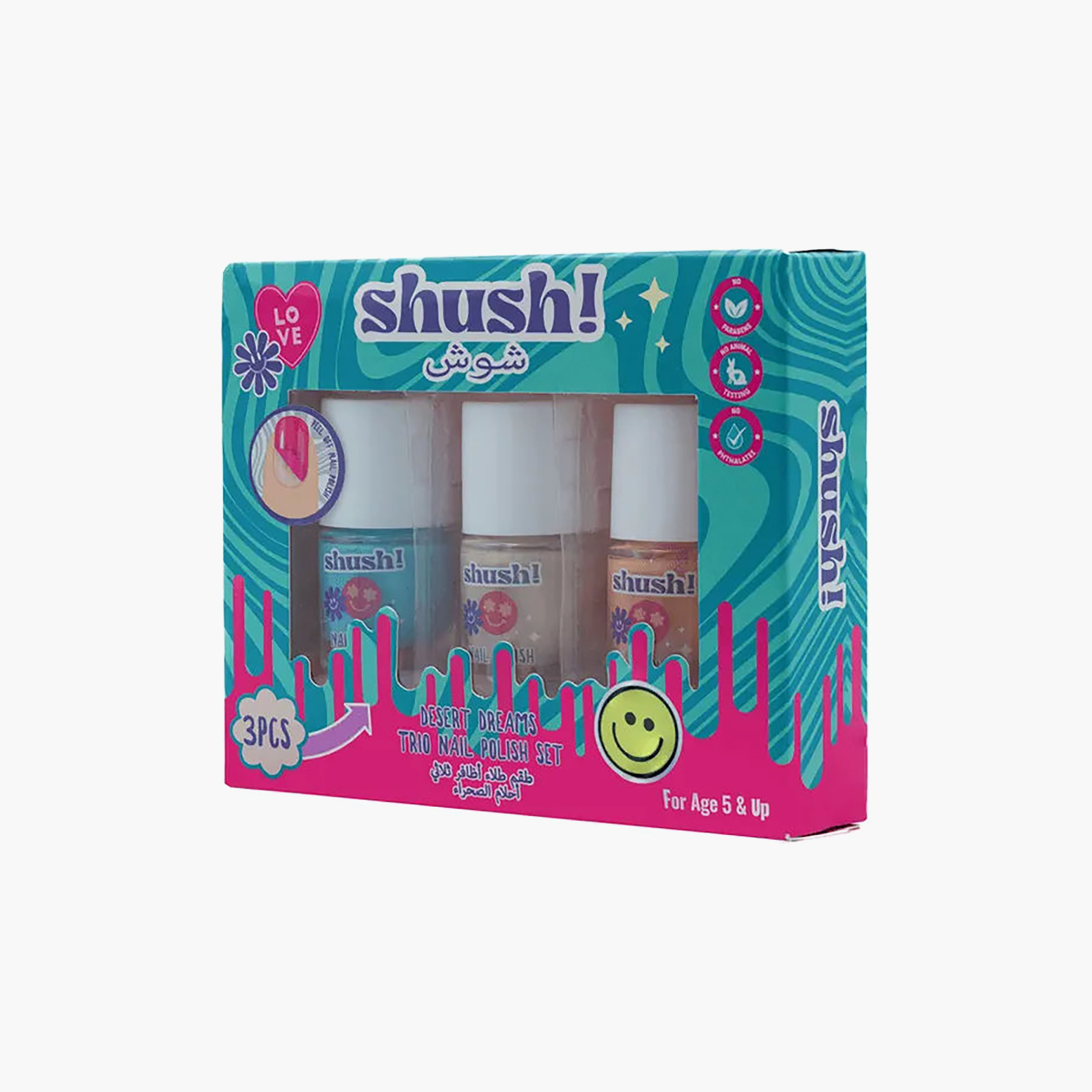 Shush 3-Piece Desert Dreams Nail Polish Set-toys-roleplay-makeupandcosmeticsets-image-2