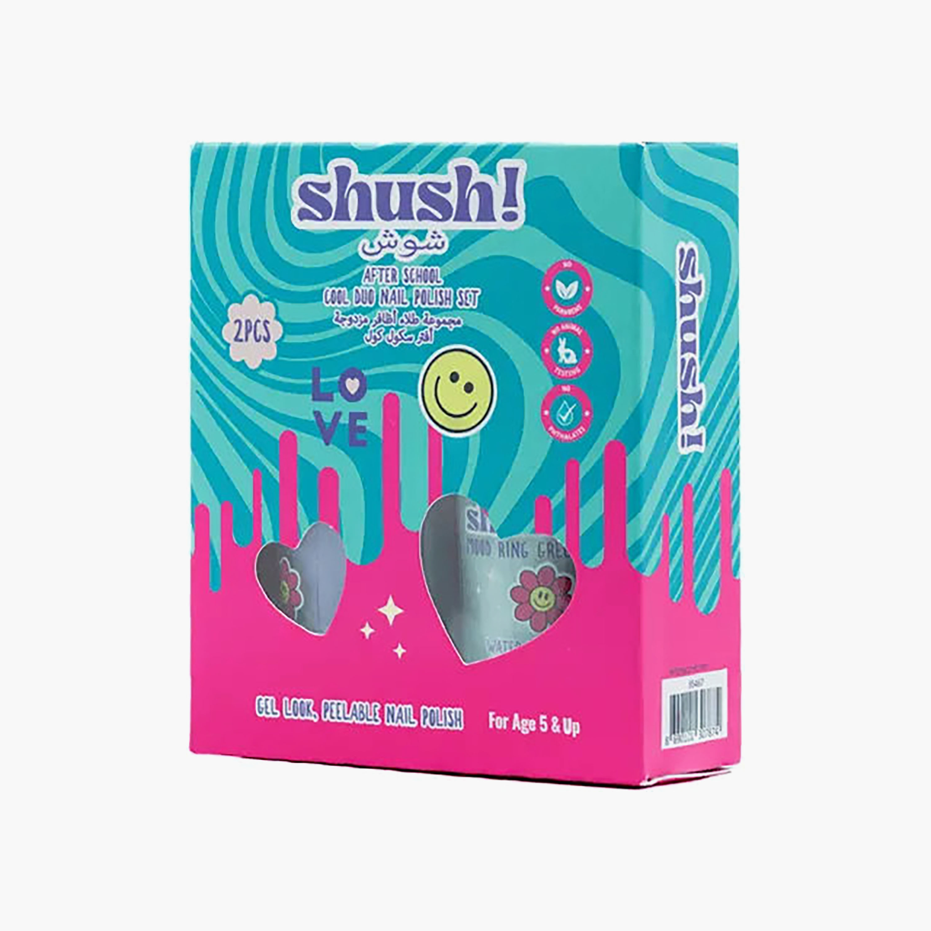 Shush 2-Piece Water Based Nail Polish Set-toys-roleplay-makeupandcosmeticsets-image-2
