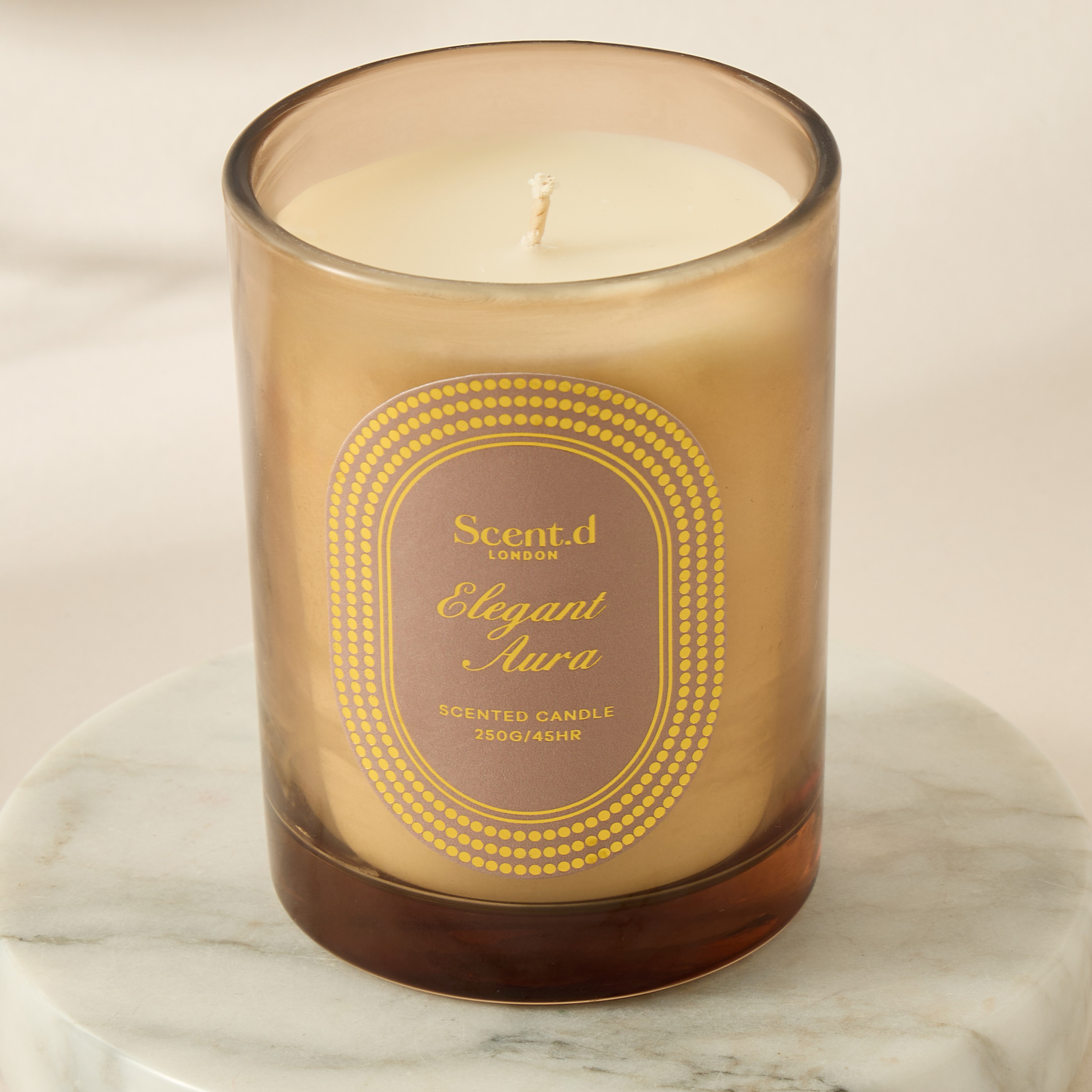 جرة شمعة إليجانت أورا من سنت.دي لندن - 250 جم-household-homefragrance-candles-image-2