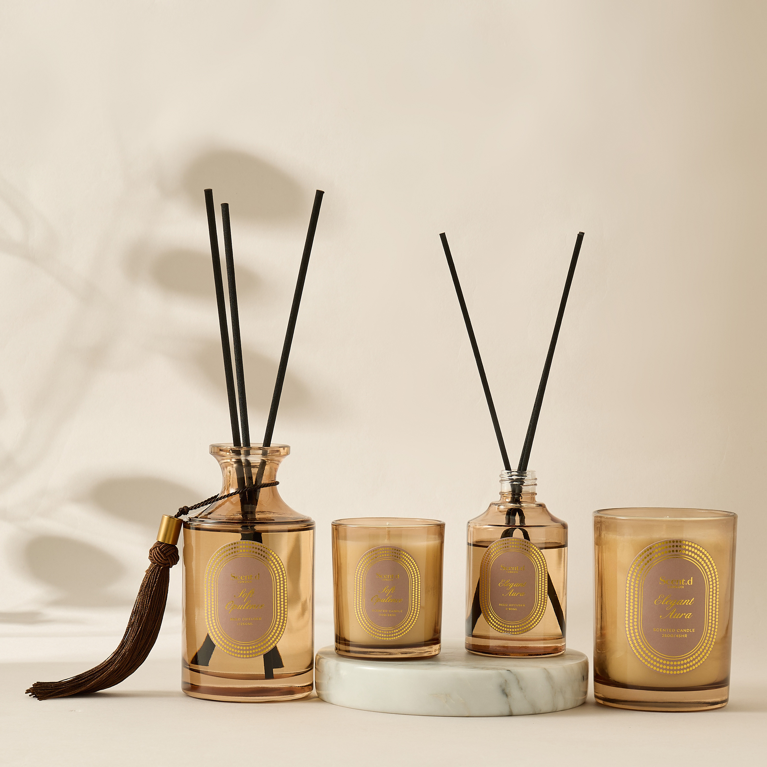 جرة شمعة إليجانت أورا من سنت.دي لندن - 250 جم-household-homefragrance-candles-image-5
