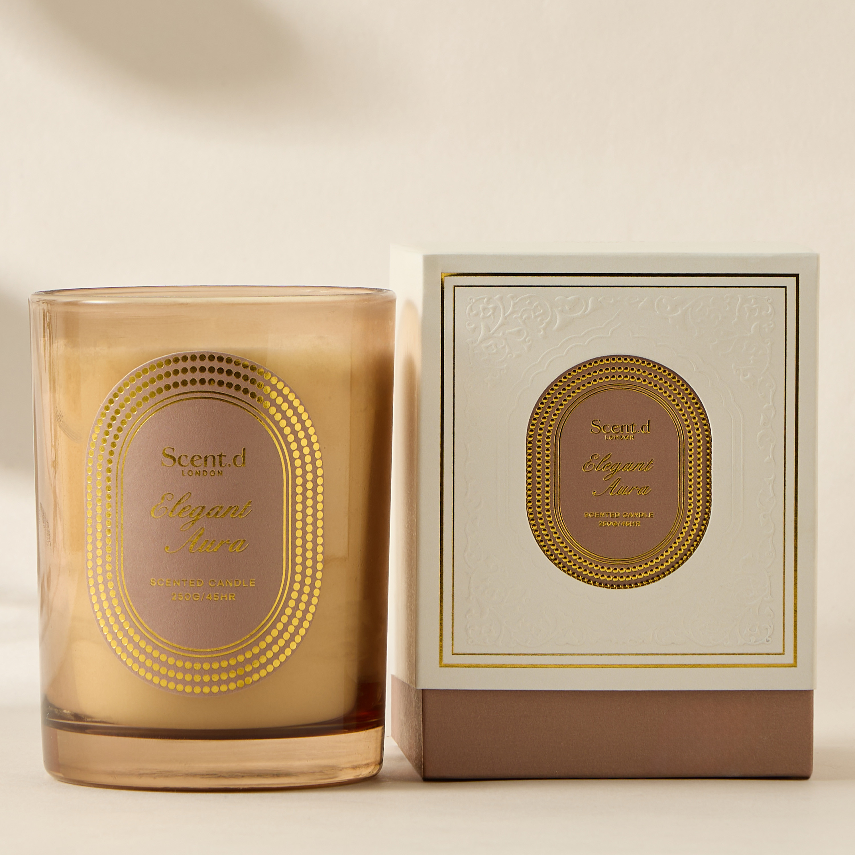 جرة شمعة إليجانت أورا من سنت.دي لندن - 250 جم-household-homefragrance-candles-image-6