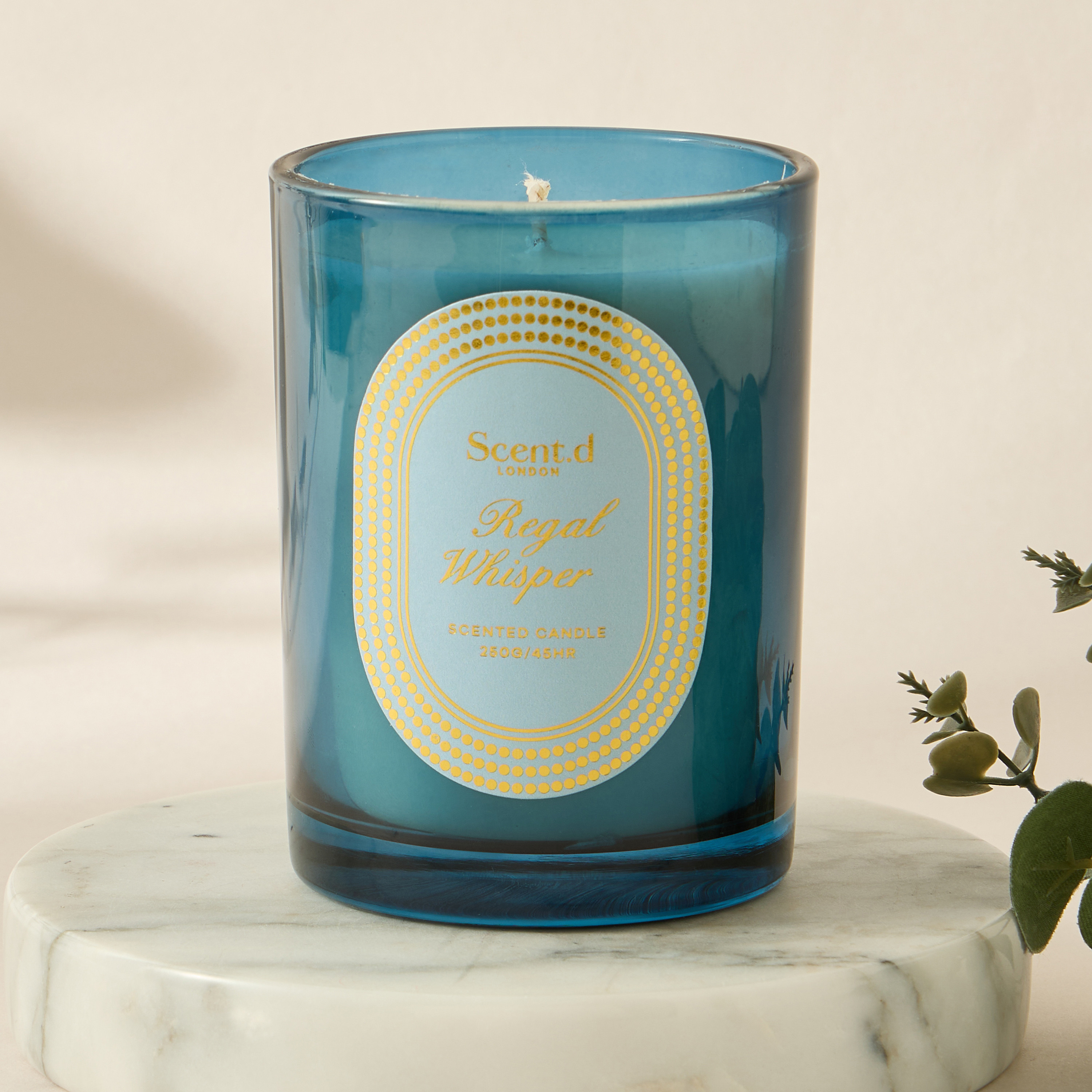 Scent.d London Regal Whisper Jar Candle - 250 gms-household-homefragrance-candles-image-1