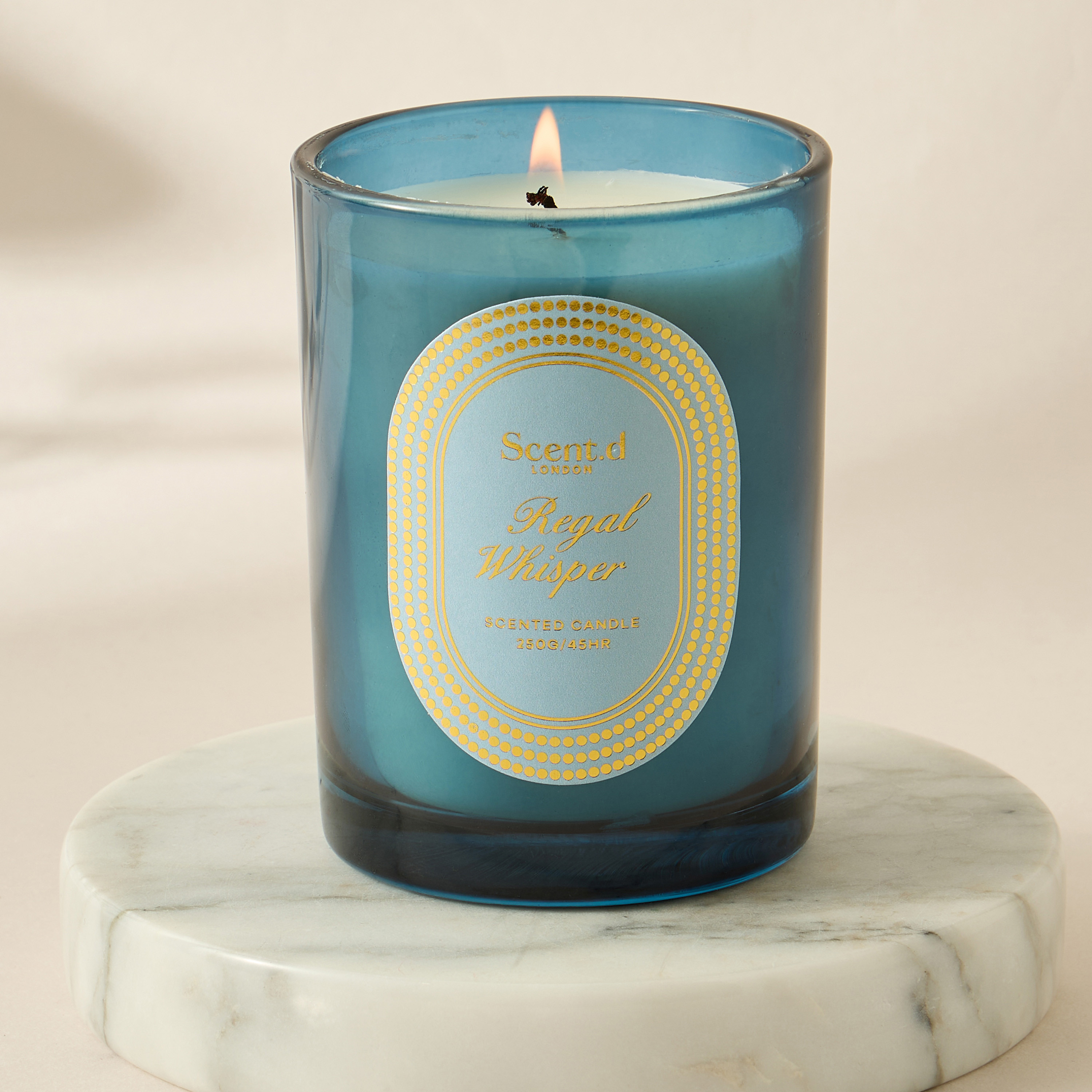 Scent.d London Regal Whisper Jar Candle - 250 gms-household-homefragrance-candles-image-4
