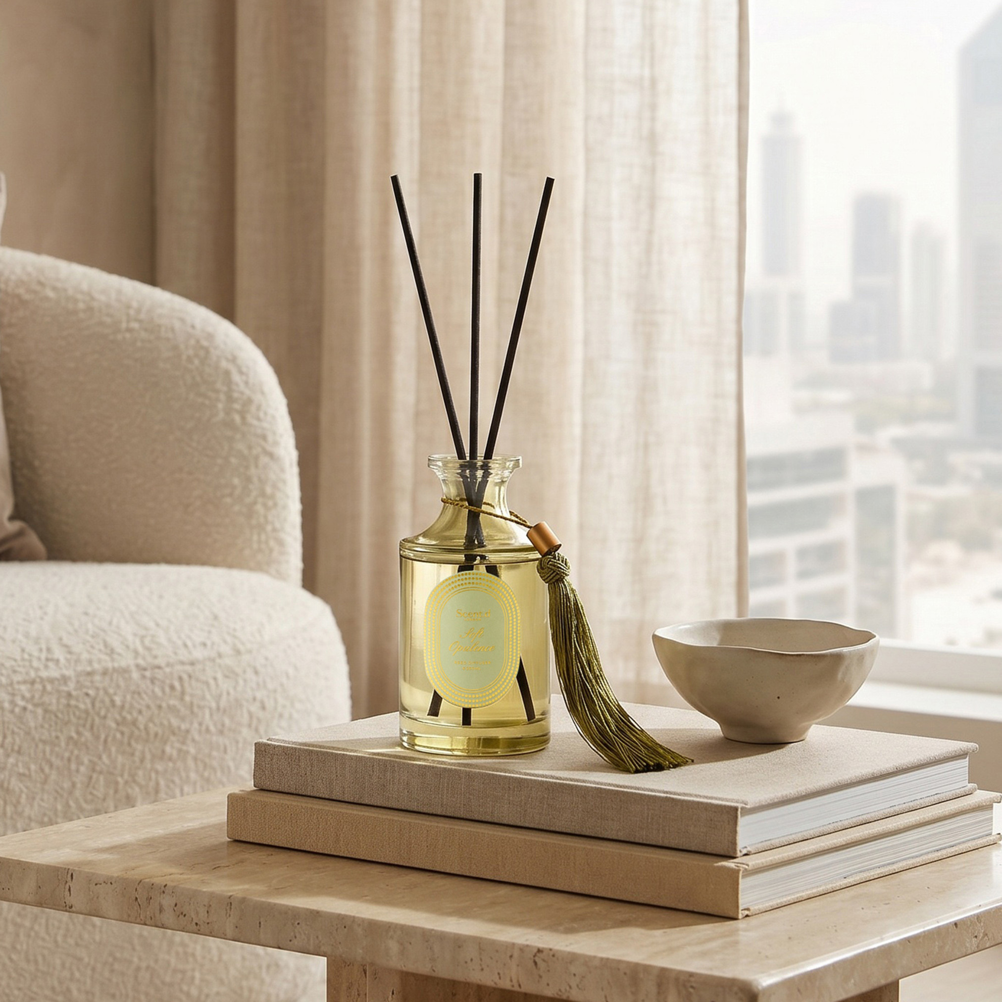 Scent.d London Soft Opulence Reed Diffuser - 250 ml-household-homefragrance-reeddiffusers-image-4