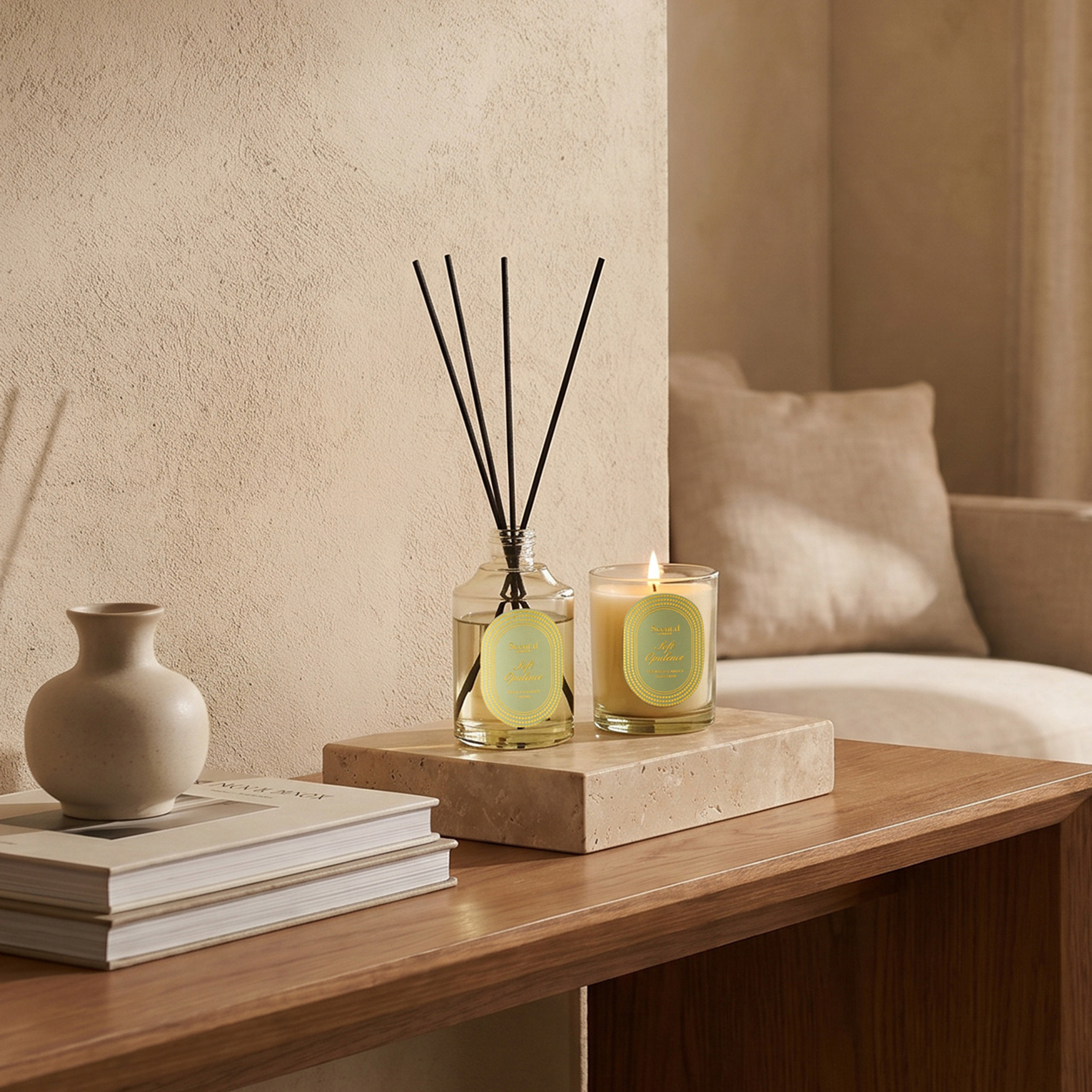 Scent.d London Soft Opulence Diffuser and Jar Candle Gift Set-household-homefragrance-fragrancegiftset-image-4