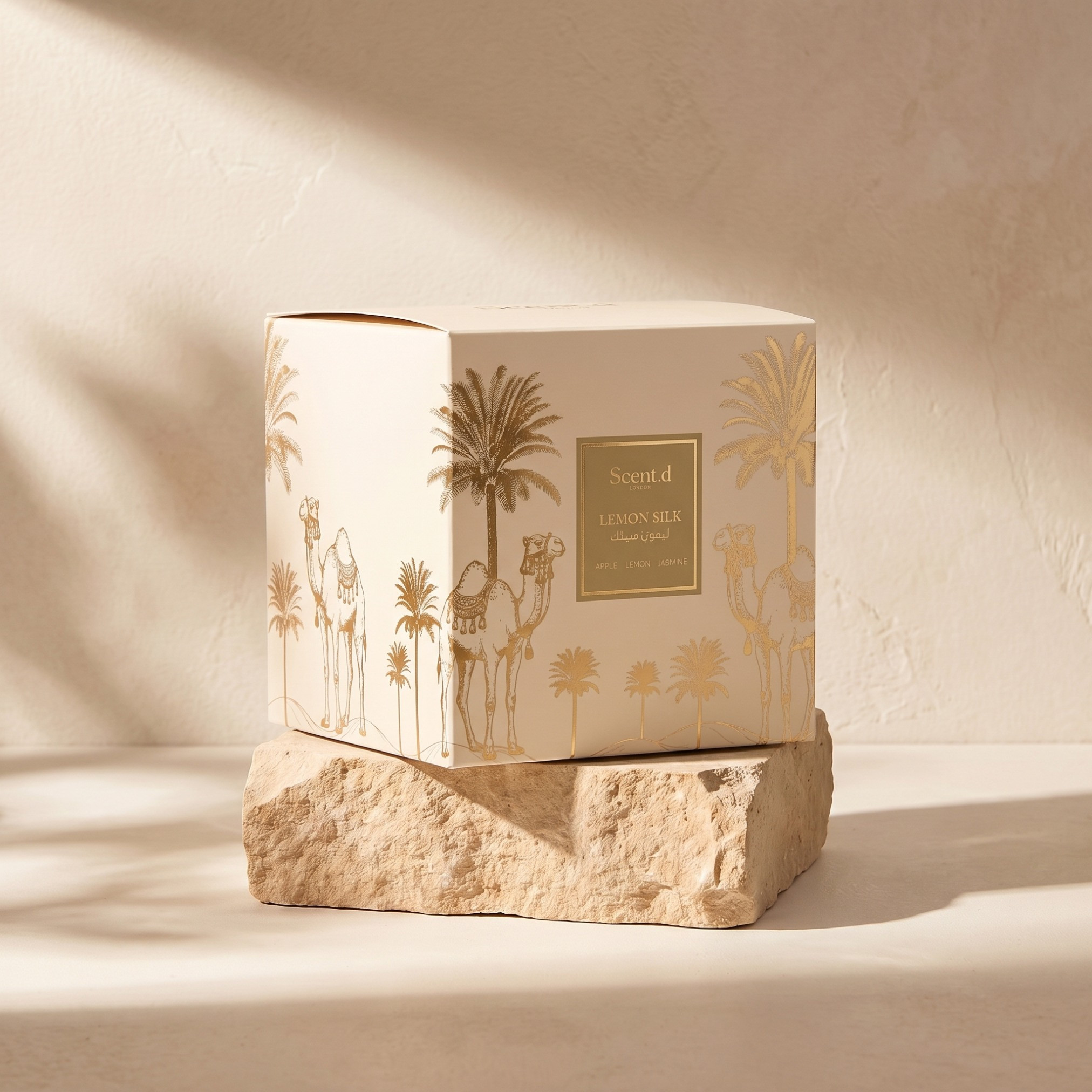 Scent.d London Lemon Silk Scented Jar Candle - 380 gms-household-homefragrance-candles-image-8