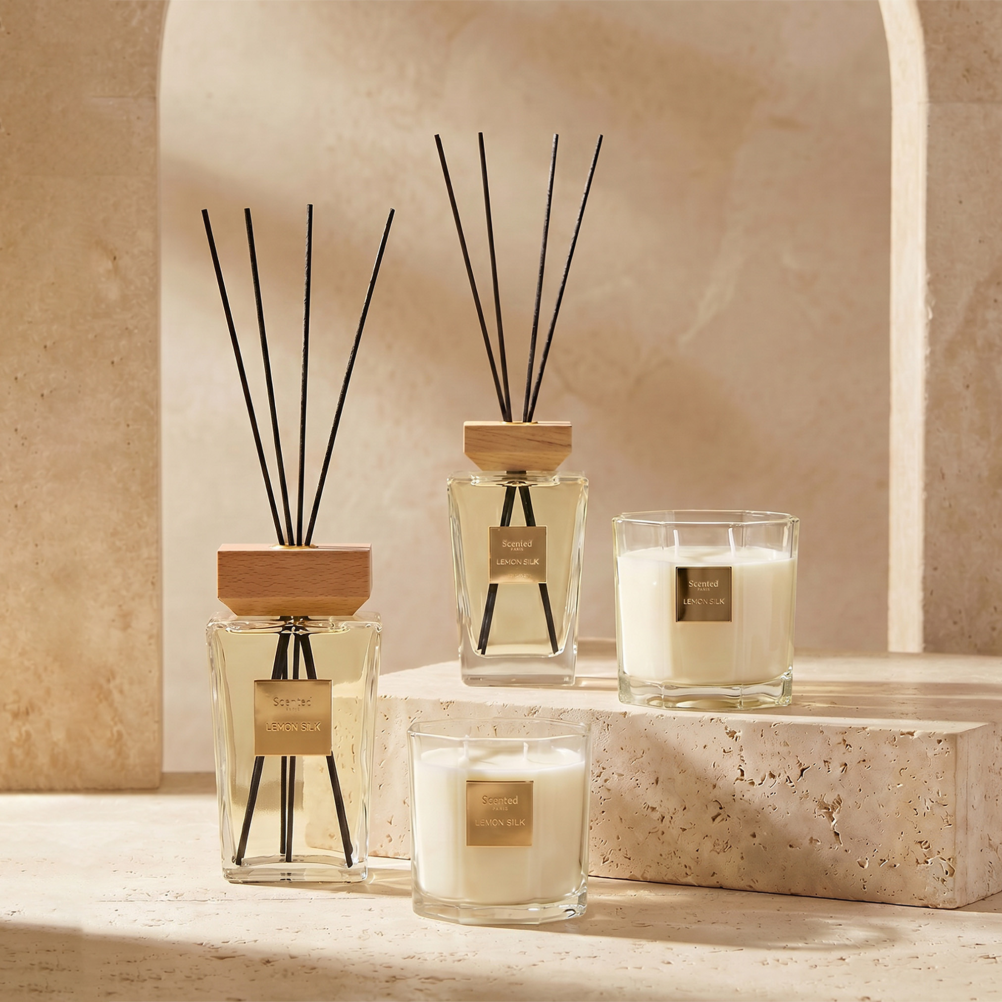 Scent.d London Lemon Silk Scented Jar Candle - 600 gms-household-homefragrance-candles-image-7