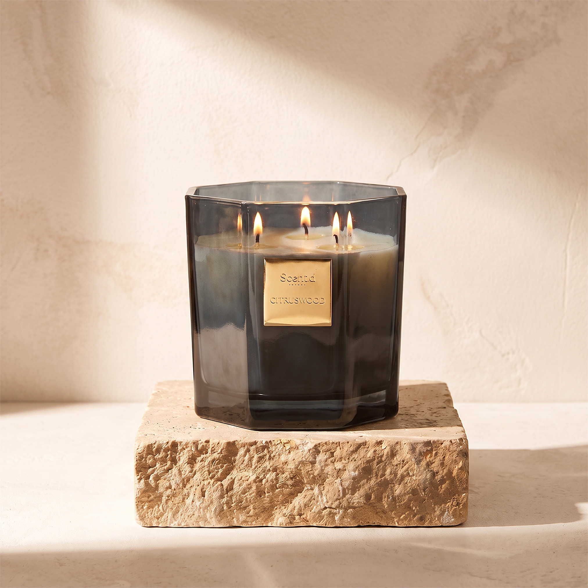 Scent.d London Citruswood Scented Jar Candle - 600 gms-household-homefragrance-candles-image-3