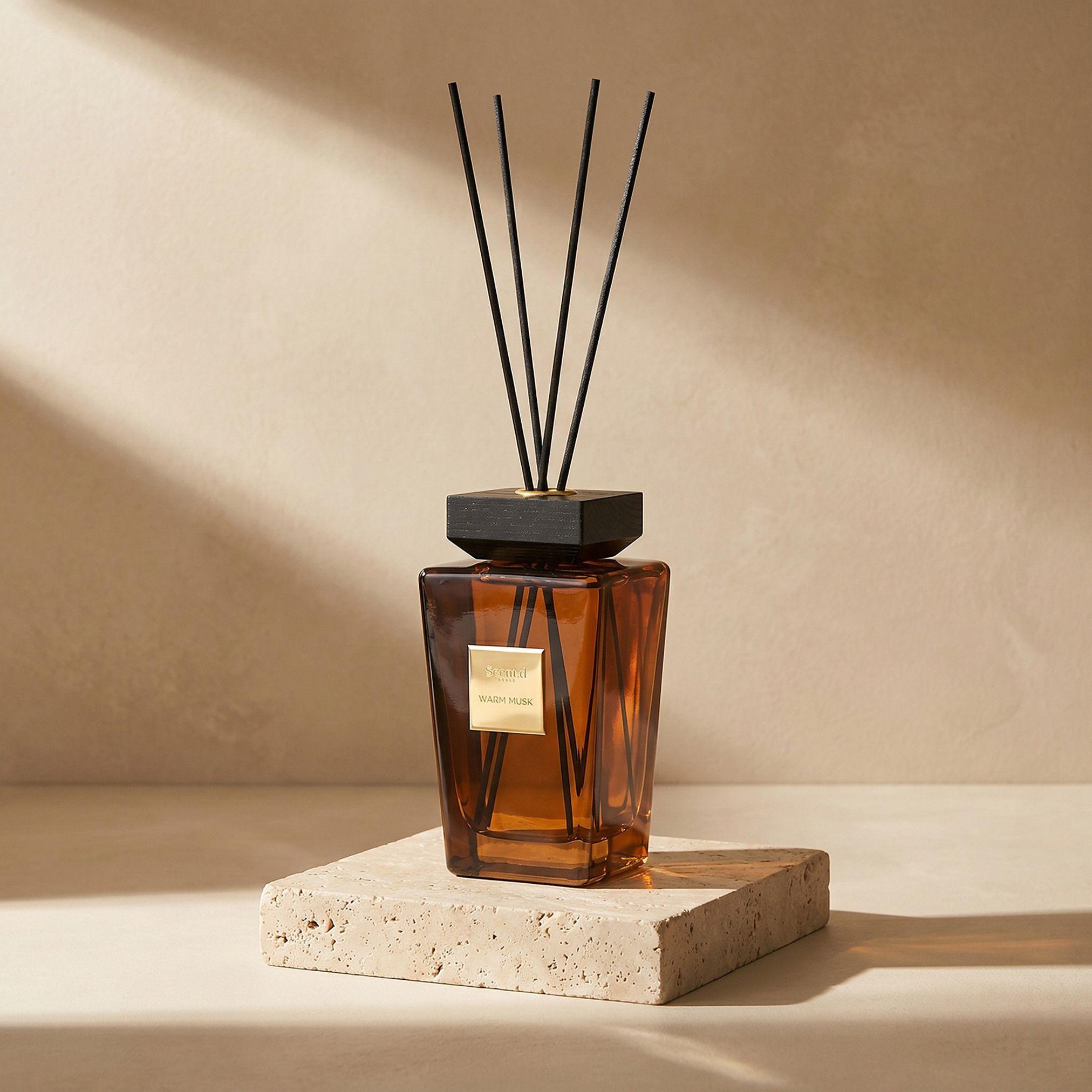 Scent.d London Maison Warm Musk Reed Diffuser - 500 ml-household-homefragrance-reeddiffusers-image-1