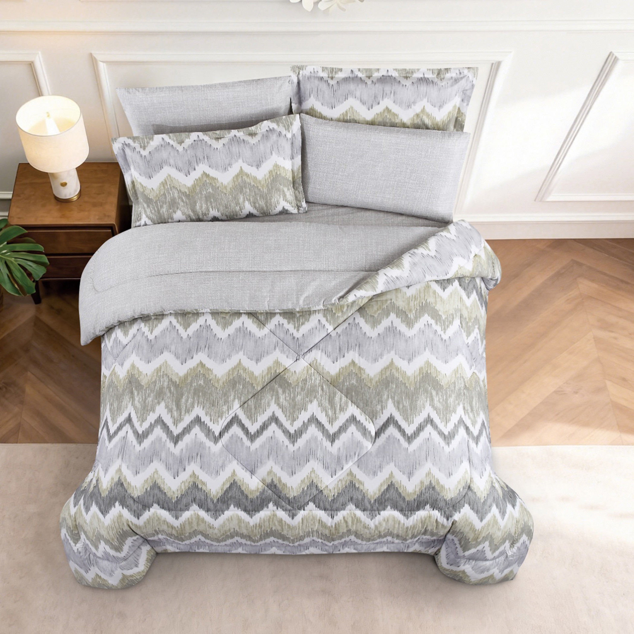 Floral Printed Comforter Set-household-bedding-comfortersandbedspreads-comforters-image-21