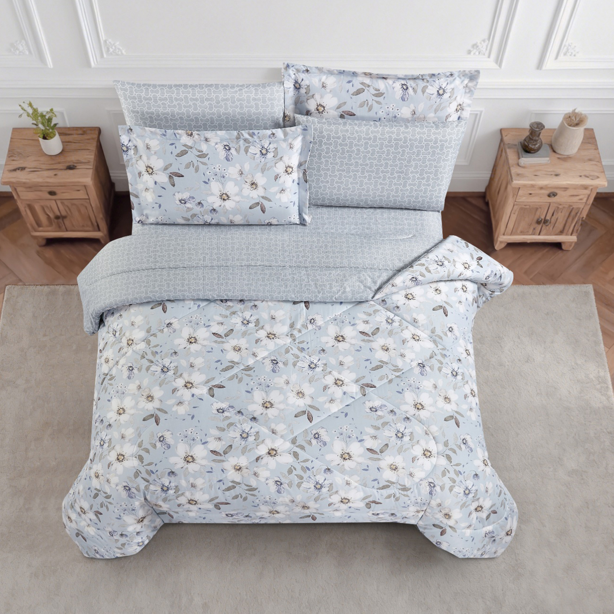 Floral Printed Comforter Set-household-bedding-comfortersandbedspreads-comforters-image-65