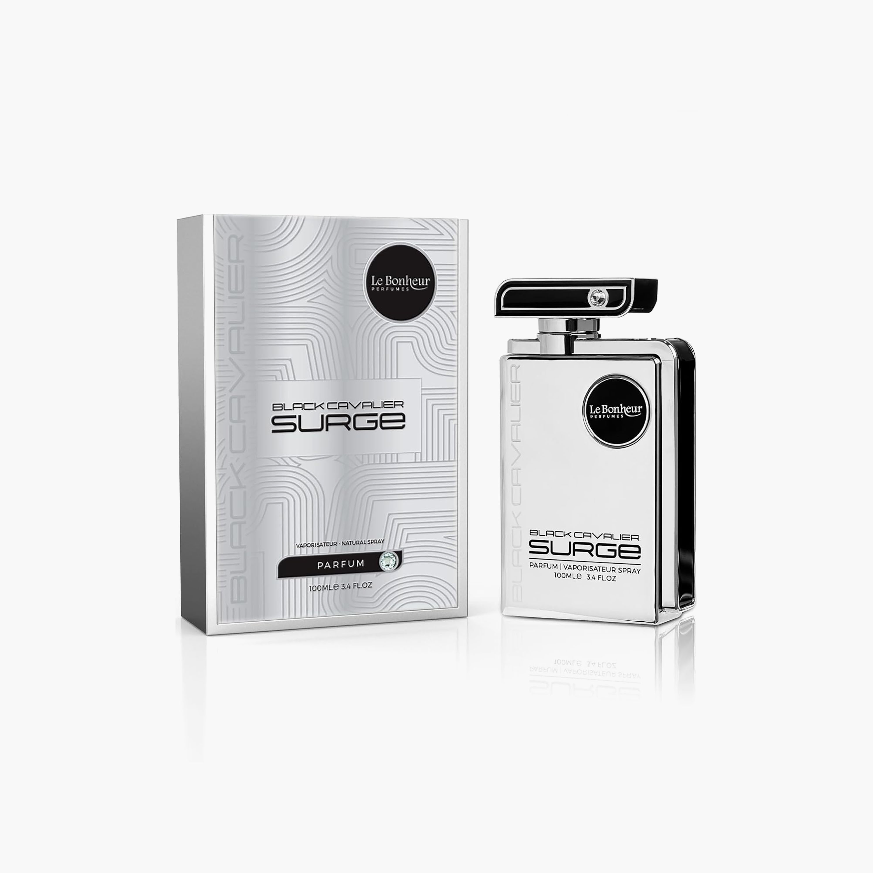 Le Bonheur Black Cavalier Surge Edp For Men 100 Ml-beautyandpersonalcare-fragrance-men-image-2