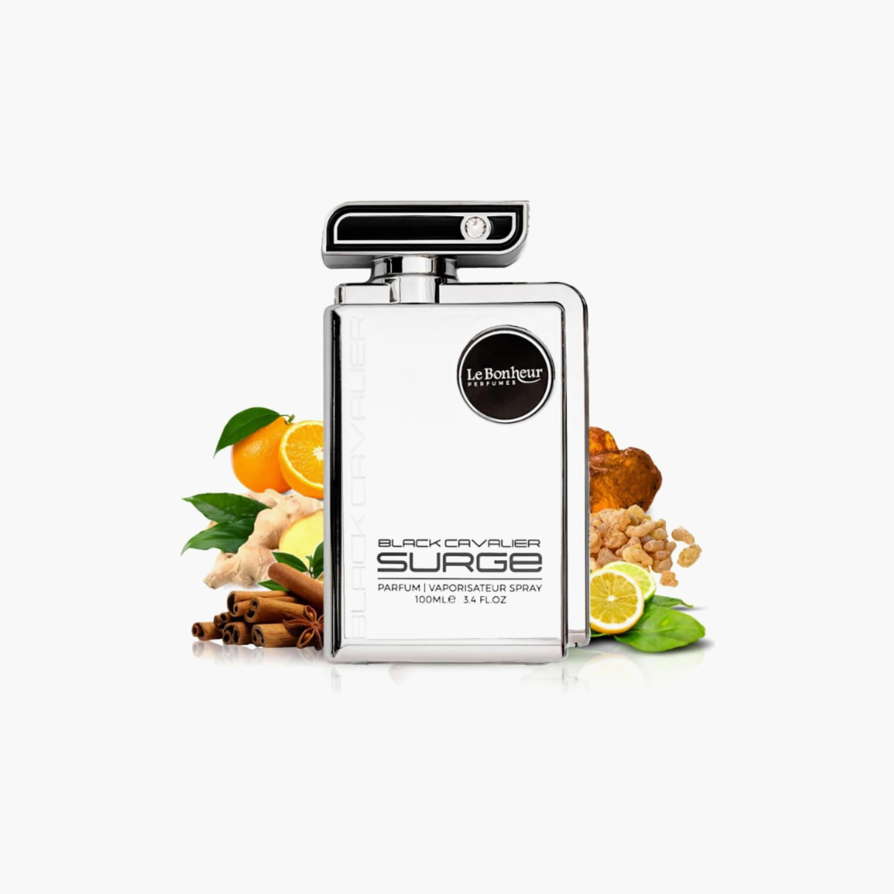 Le Bonheur Black Cavalier Surge Edp For Men 100 Ml-beautyandpersonalcare-fragrance-men-image-5