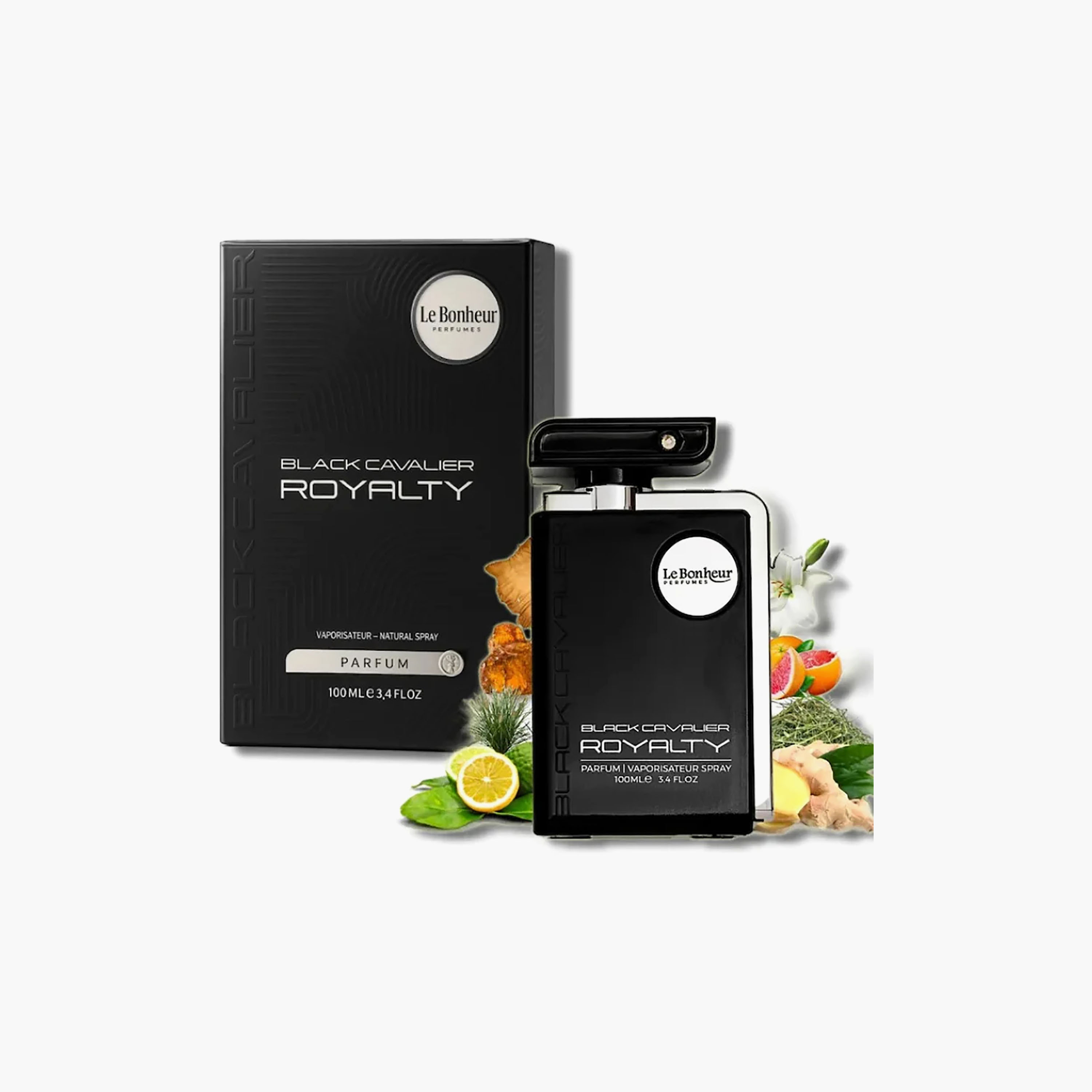 Le Bonheur Black Cavalier Royality Edp For Men 100 Ml-beautyandpersonalcare-fragrance-men-image-4