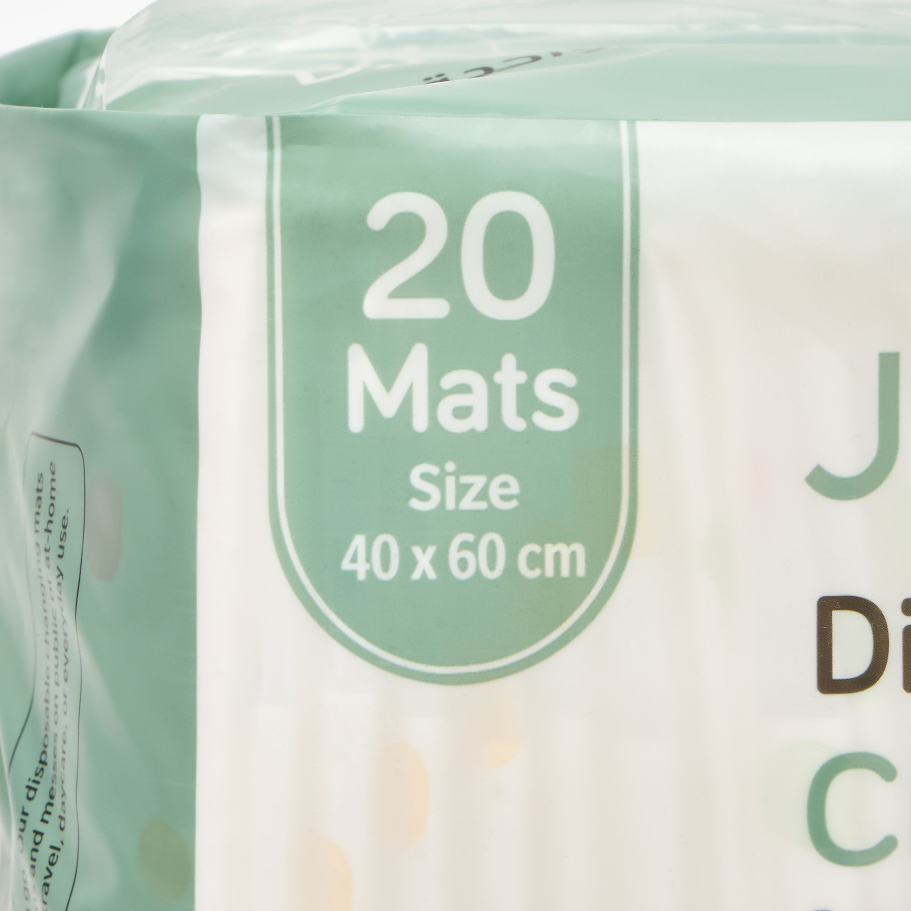 مفرش تغيير حفاضات للاستعمال مرة واحدة 20 قطعة من جونيورز - 40x60 سم-baby-diapering-changingmats-image-4