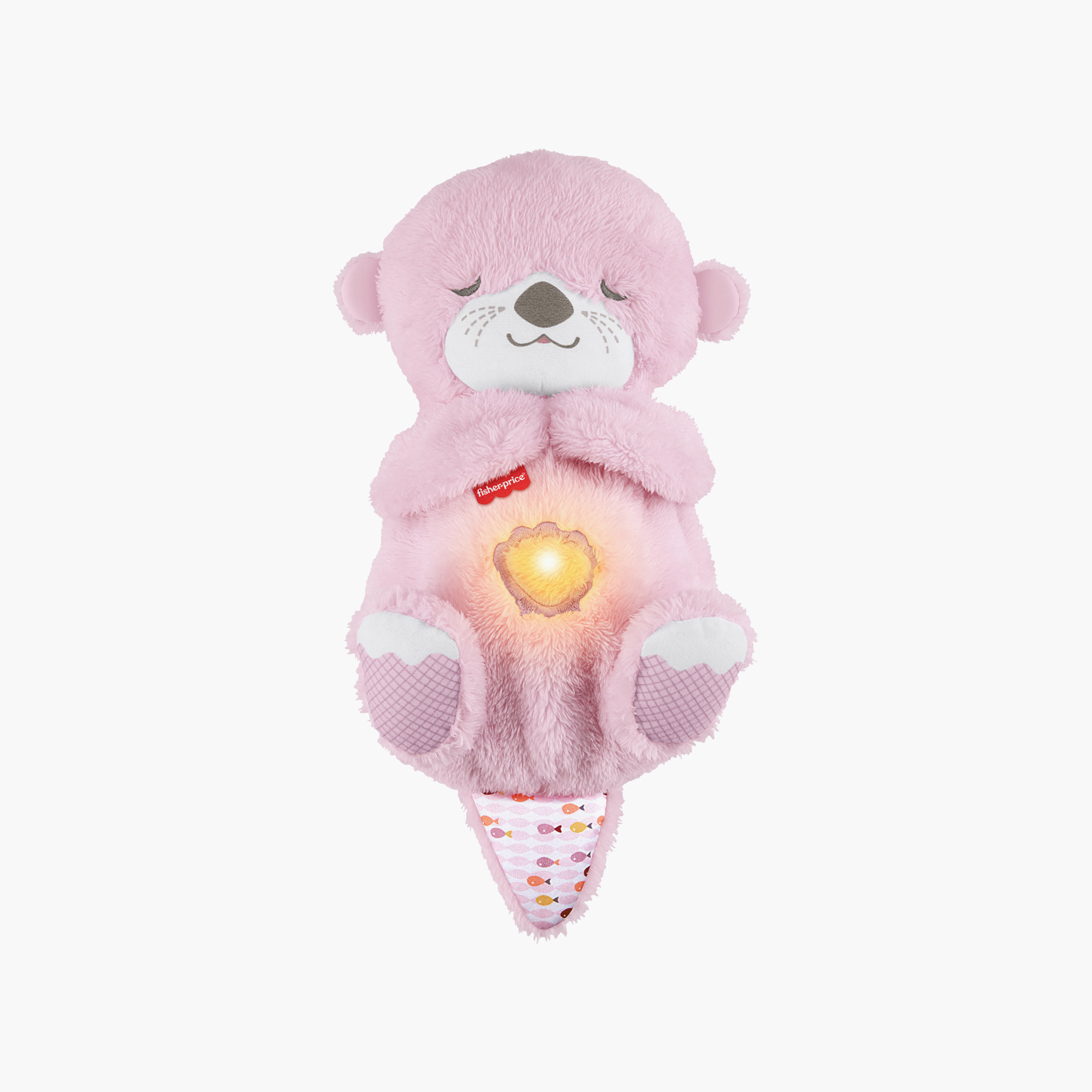 Fisher Price Breathing Belly Bedtime Otter Plush Toy-toys-plushsofttoys-cartooncharacters-image-1