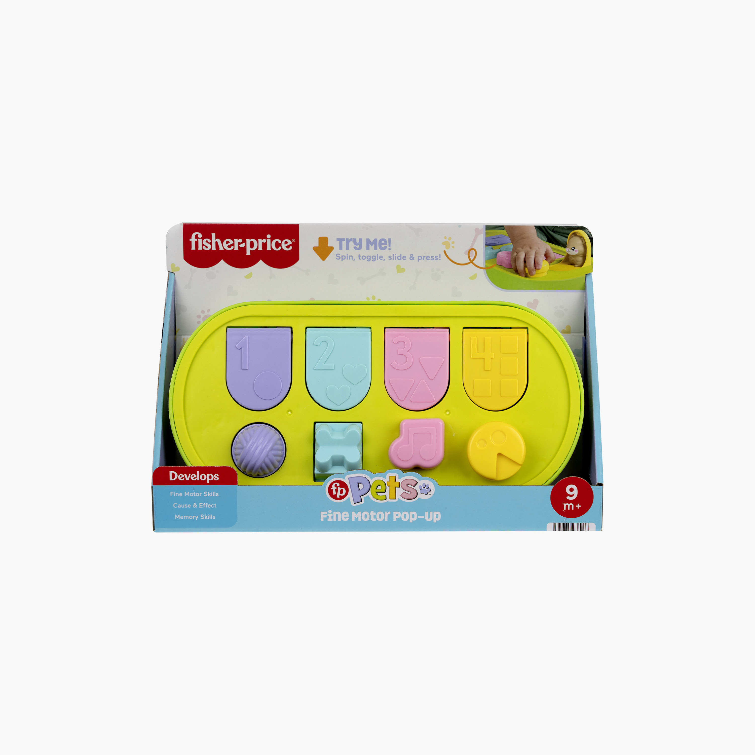 لعبة "بوب أب" لتنمية المهارات الحركية الدقيقة من فيشر برايس-toys-babyandtoddlertoys-learningtoys-image-4