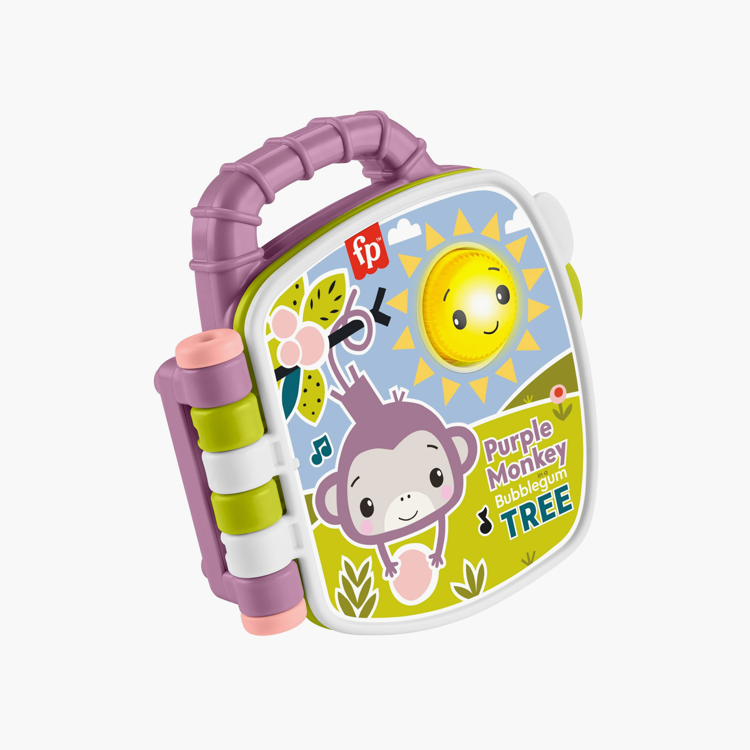 كتاب قصص "بيربل مونكي" القرد الأرجواني من فيشر برايس-toys-babyandtoddlertoys-learningtoys-image-1