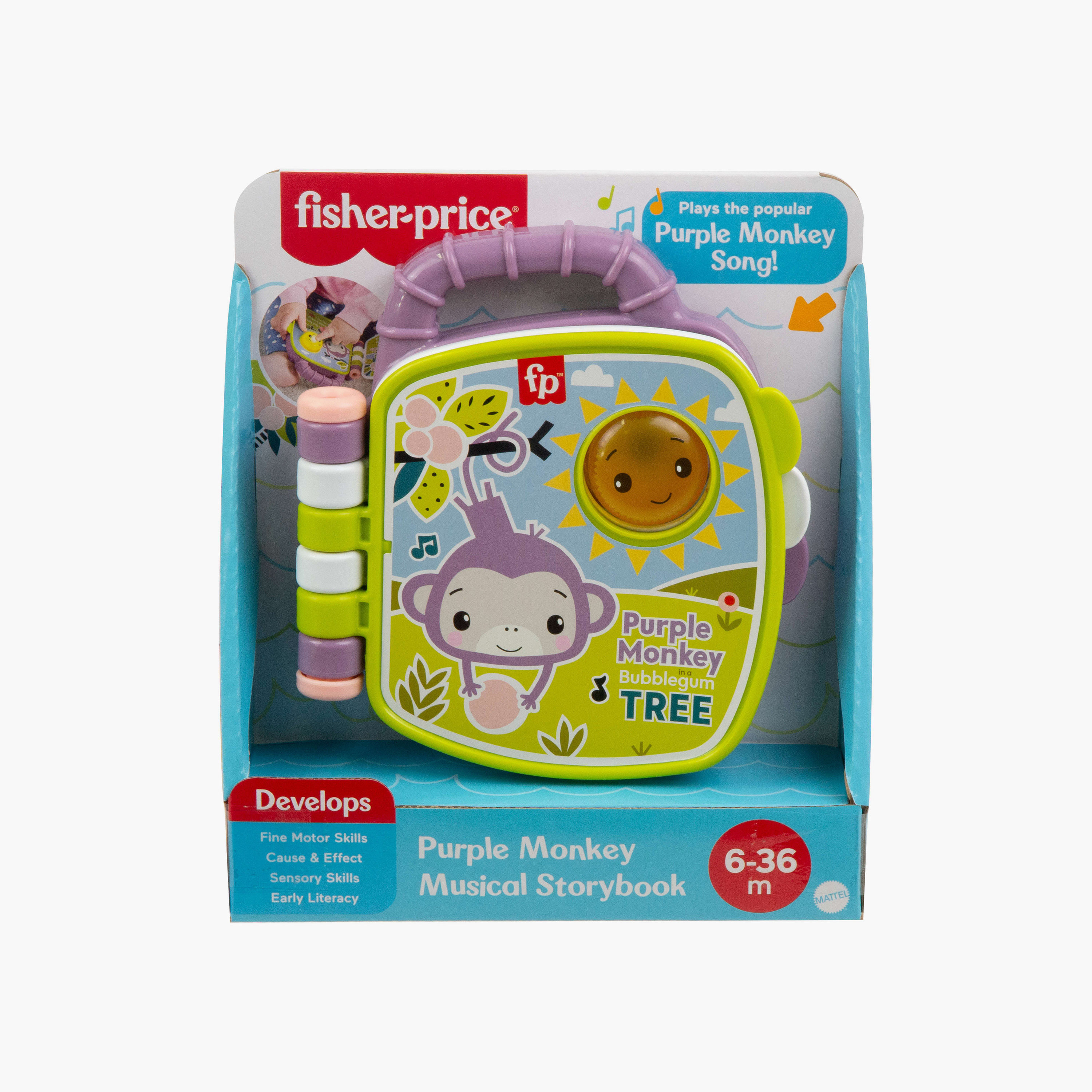 كتاب قصص "بيربل مونكي" القرد الأرجواني من فيشر برايس-toys-babyandtoddlertoys-learningtoys-image-6