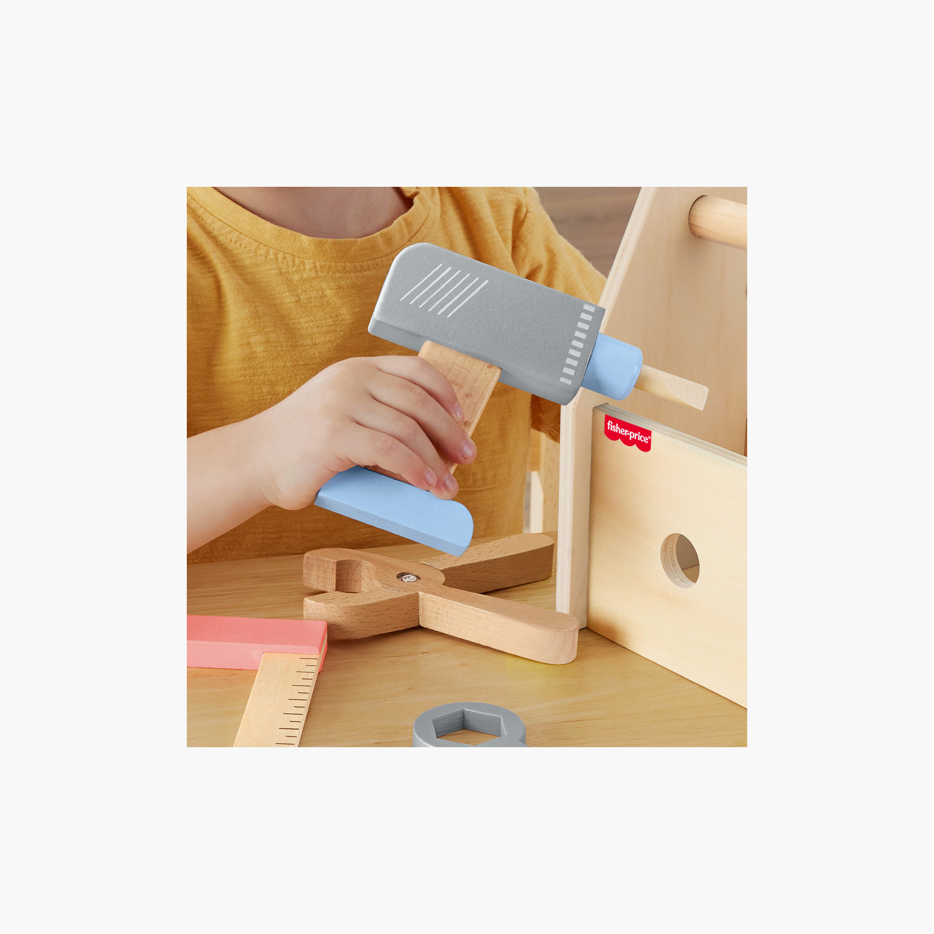 Fisher Price 9-Piece Wooden Tool Box Set-toys-roleplay-toolsandconstructionsets-image-5
