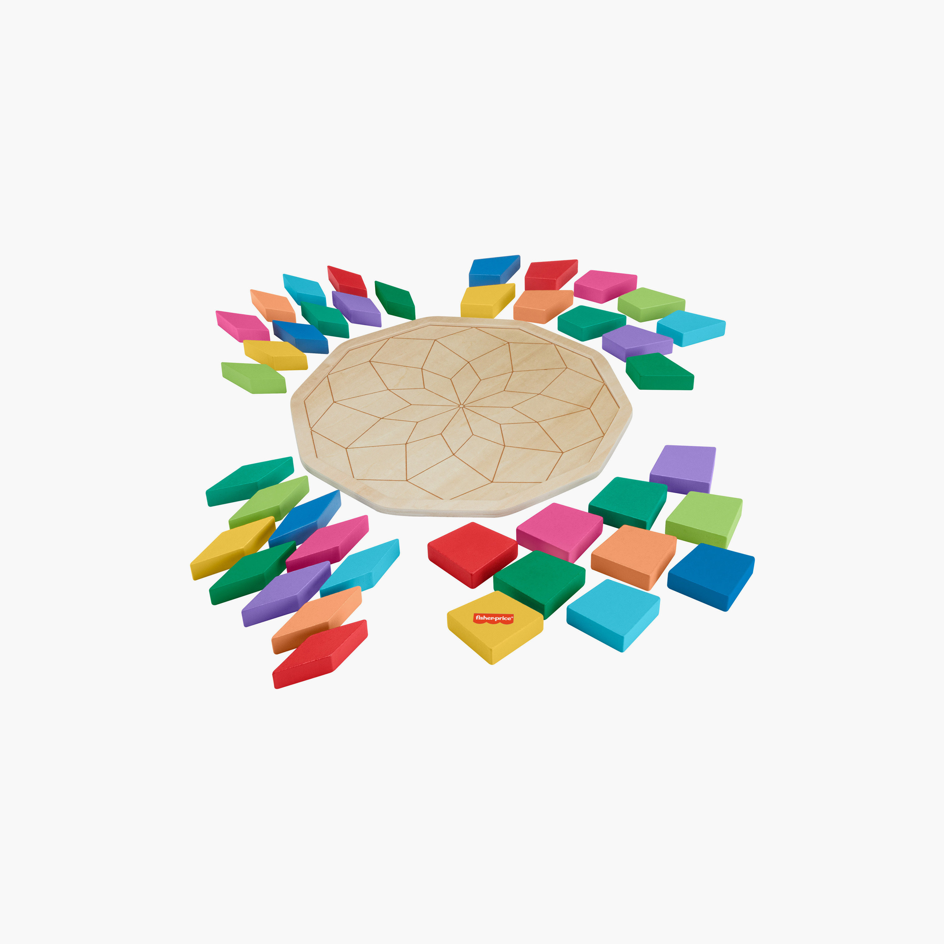 Fisher Price Wooden Mandala Puzzle-toys-indoortoys-puzzles-image-1