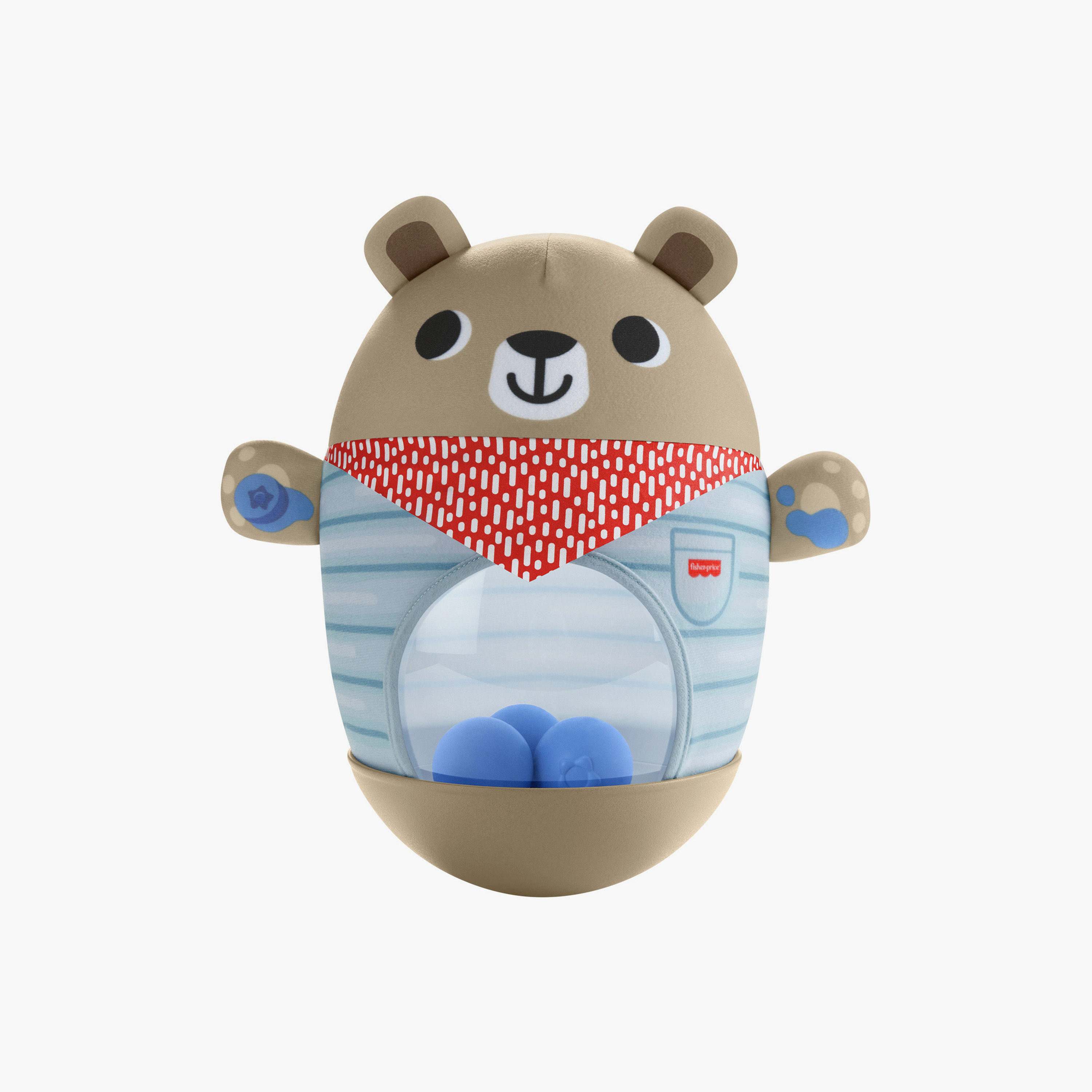 لعبة الدب القطني "بات آند ووبل" المتأرجح من فيشر برايس-toys-plushsofttoys-image-1