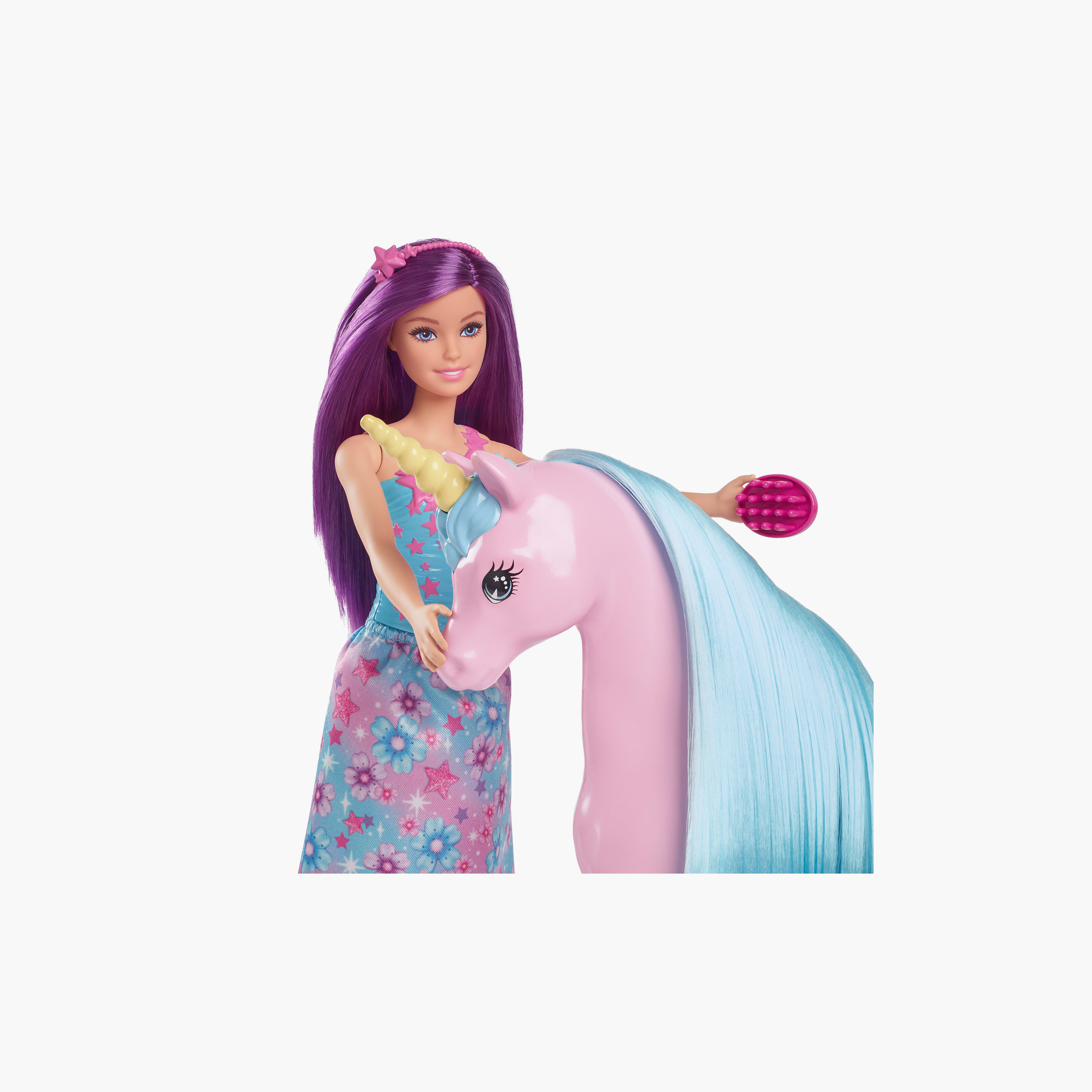 Barbie Doll & Unicorn Set with Doll Accessories-toys-dollsandplaysets-dollplaysets-image-5