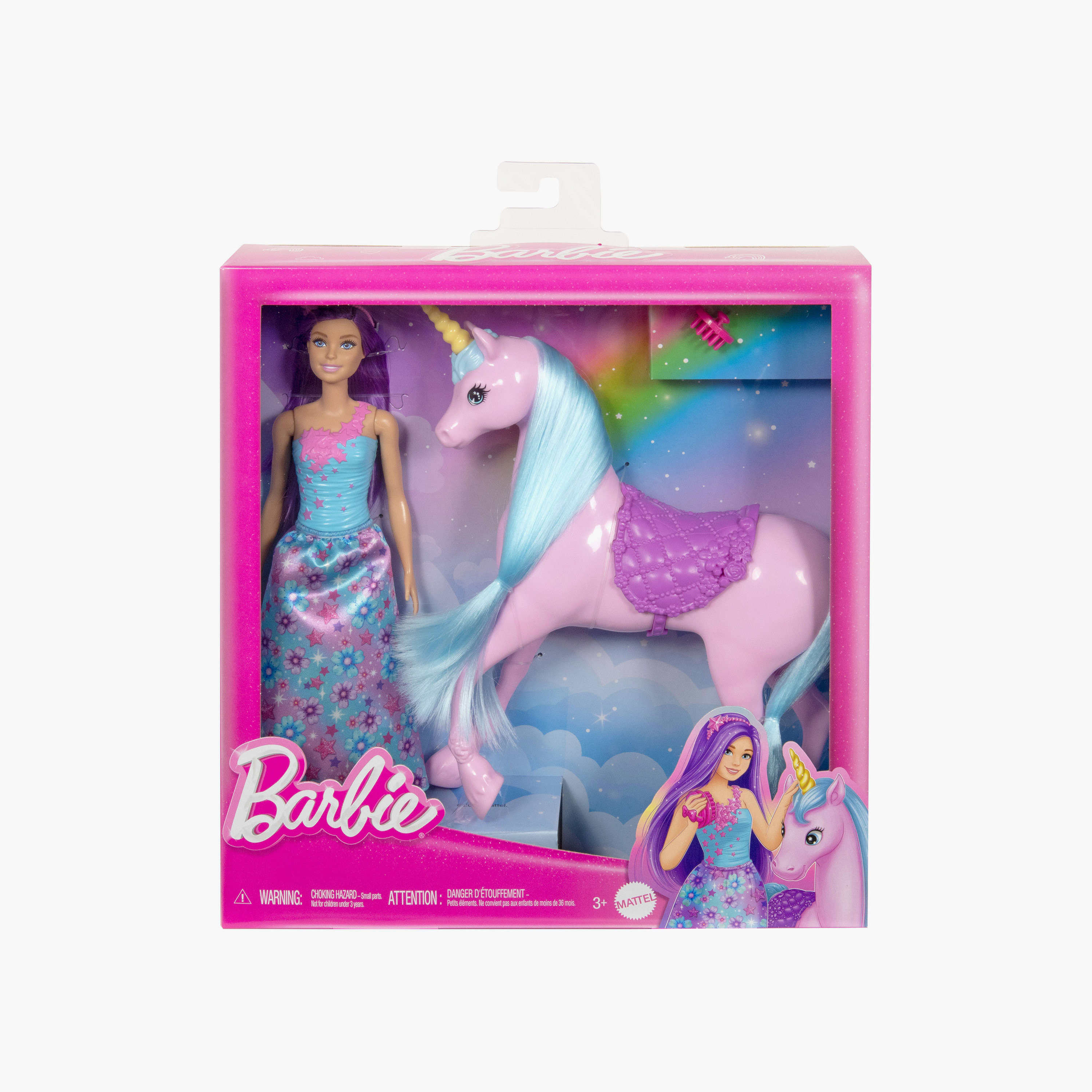 Barbie Doll & Unicorn Set with Doll Accessories-toys-dollsandplaysets-dollplaysets-image-6