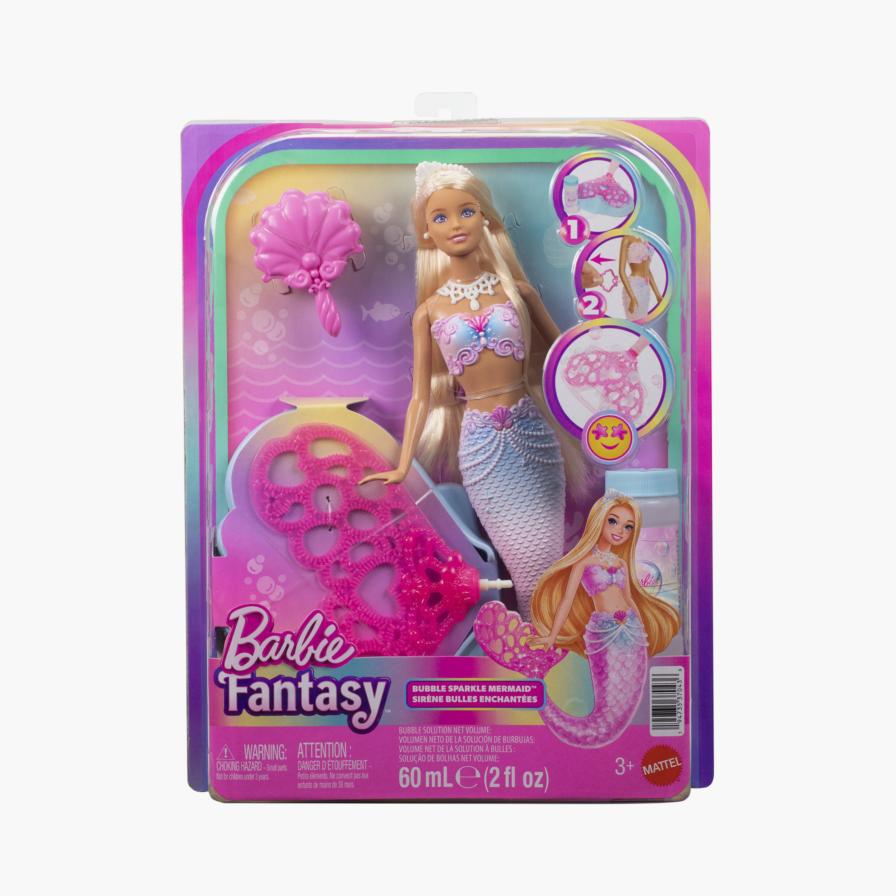 Barbie Bubbletastic Mermaid Doll with Accessories-toys-dollsandplaysets-dolls-image-5