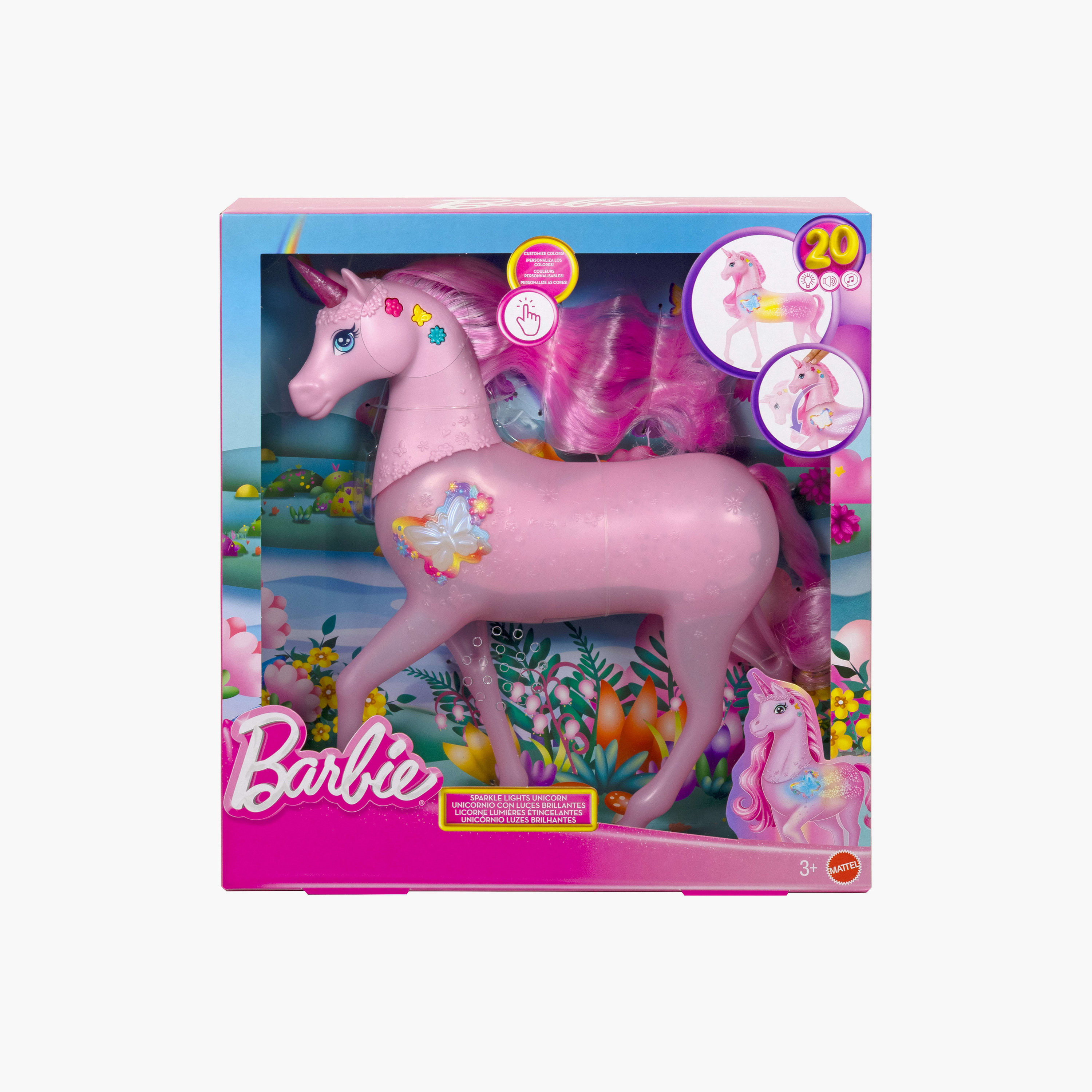 Barbie Dreamtopia Unicorn Lights & Sounds Toy-toys-babyandtoddlertoys-lightsandmusicaltoys-image-4
