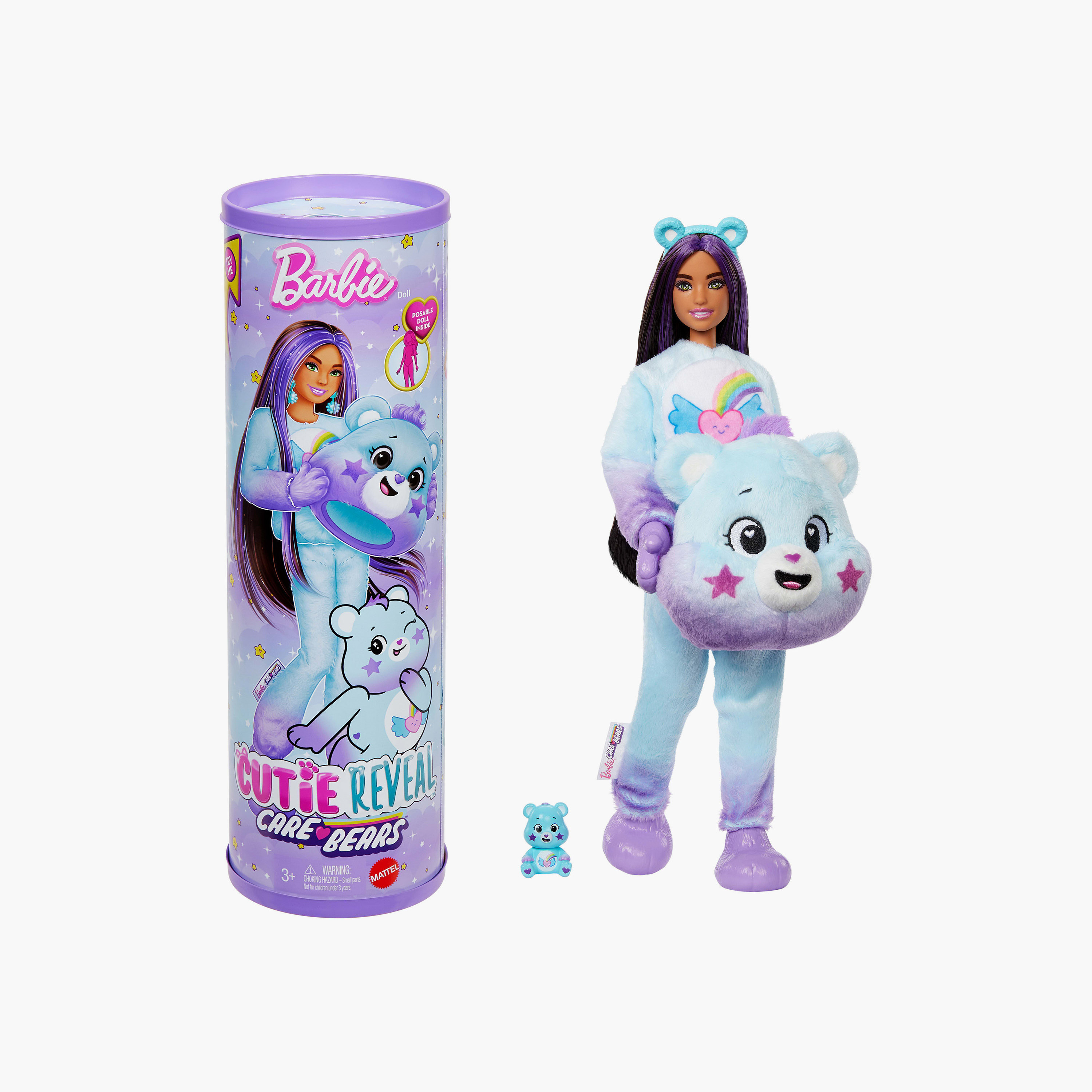 Barbie Cutie Reveal Care Bears Doll Playset with Accessories-toys-dollsandplaysets-dollplaysets-image-1